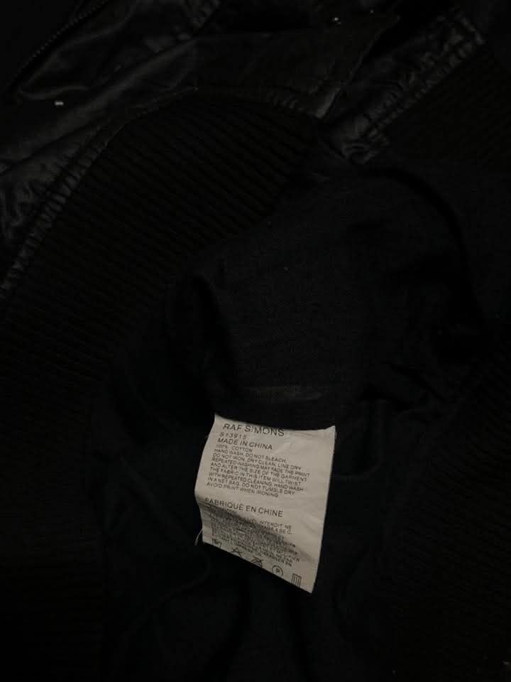 Raf by Raf Simons Raf Simons black jacket fashion mens luxury Size US L / EU 52-54 / 3 - 13 Thumbnail