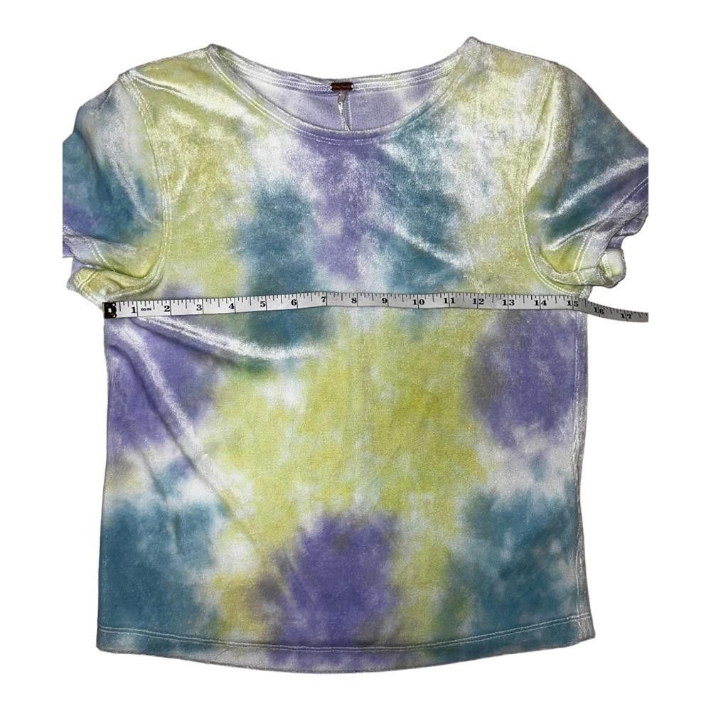 Free People Free People l Tie Dyed Velveteen Tee Small Size S / US 4 / IT 40 - 5 Thumbnail