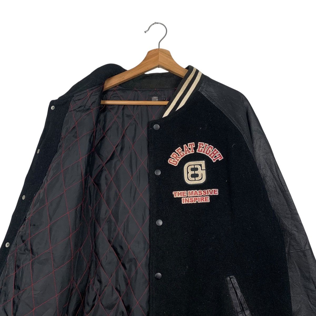 Japanese Brand Japanese Brand Great Eight Varsity Jacket Size US XL / EU 56 / 4 - 10 Thumbnail