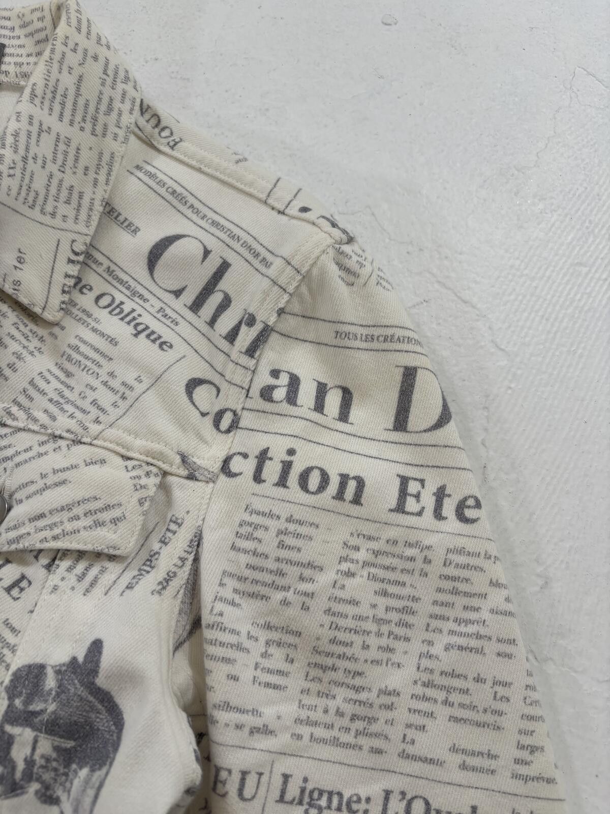 Dior Dior Homme Newspaper Jacket Size US S / EU 44-46 / 1 - 5 Thumbnail
