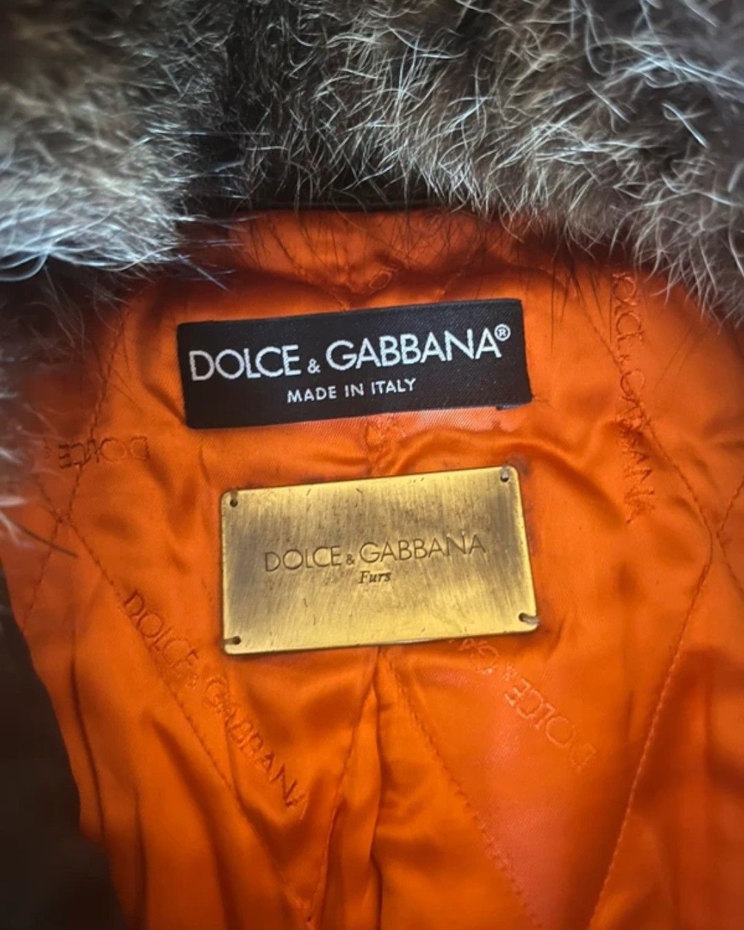 Dolce & Gabbana F/W 2001 REX RABBIT FUR PADDED JACKET Size XS / US 0-2 / IT 36-38 - 4 Thumbnail