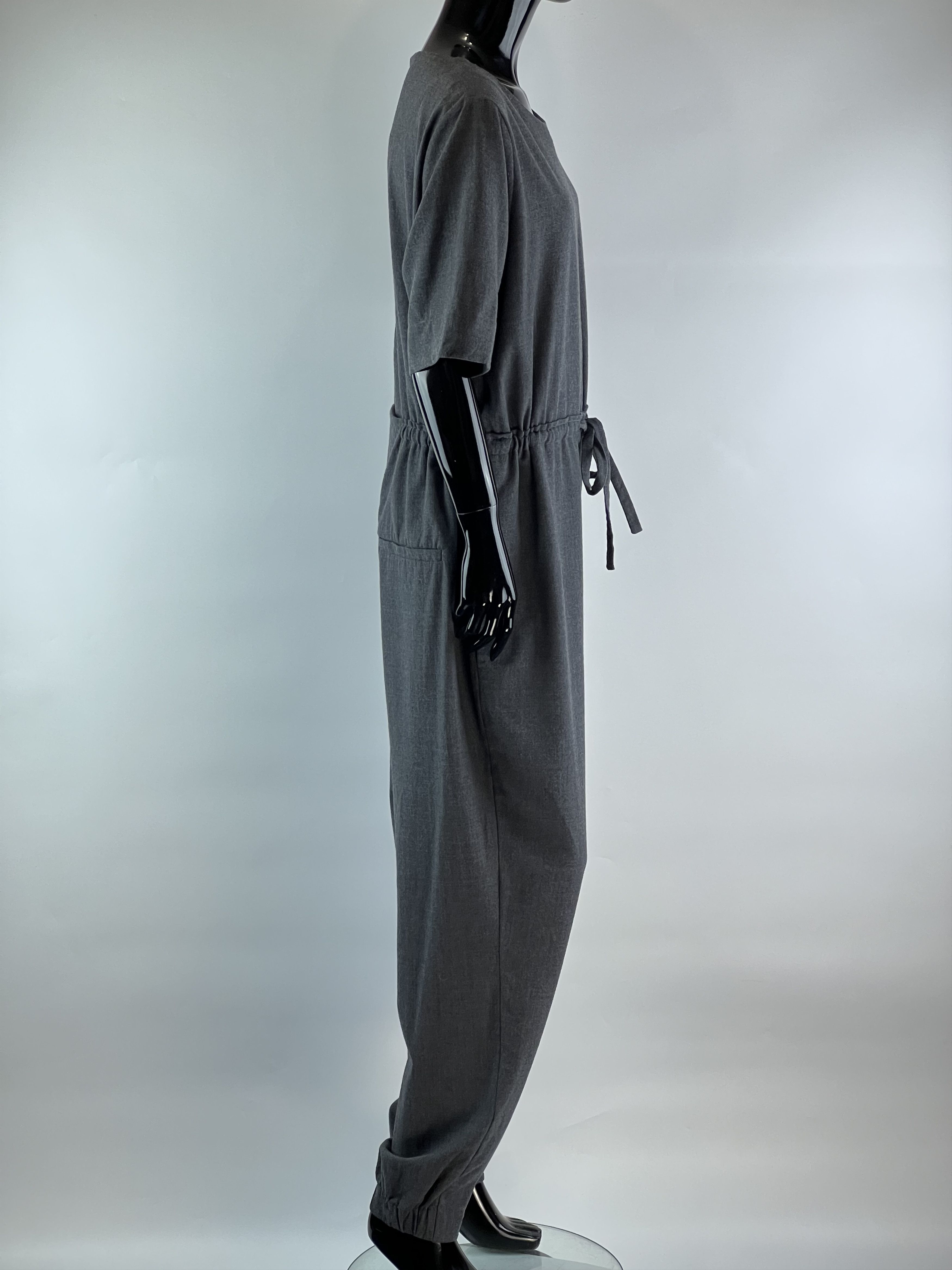 Cos COS Wool Jumpsuit Gray Size EU42 Size 34" / US 12 / IT 48 - 2 Thumbnail