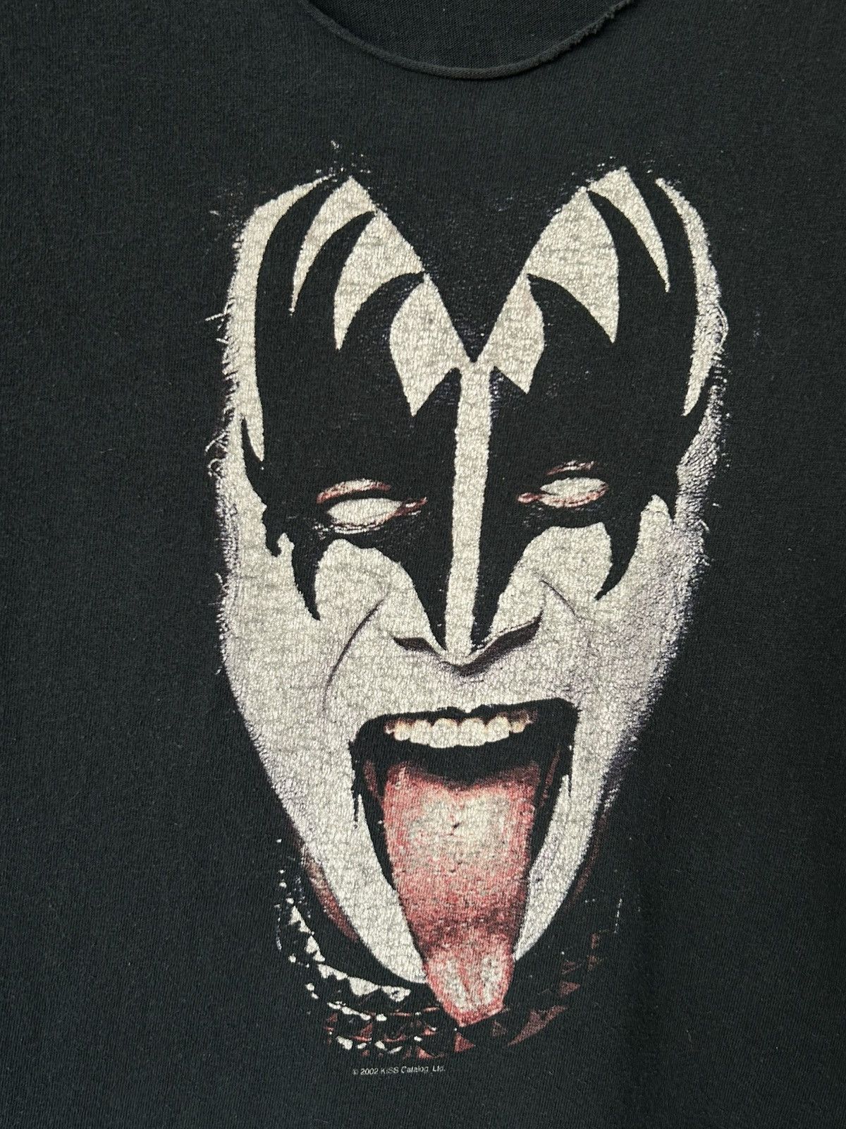 Band Tees Vintage tee shirt Kiss tour rock Band Big logo 2002 rare Size US S / EU 44-46 / 1 - 11 Thumbnail