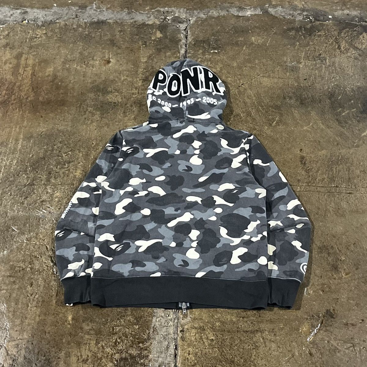 Bape Bathing Ape BAPE City Camo Shark PONR Full-Zip Hoodie (FW20) Size US L / EU 52-54 / 3 - 3 Thumbnail