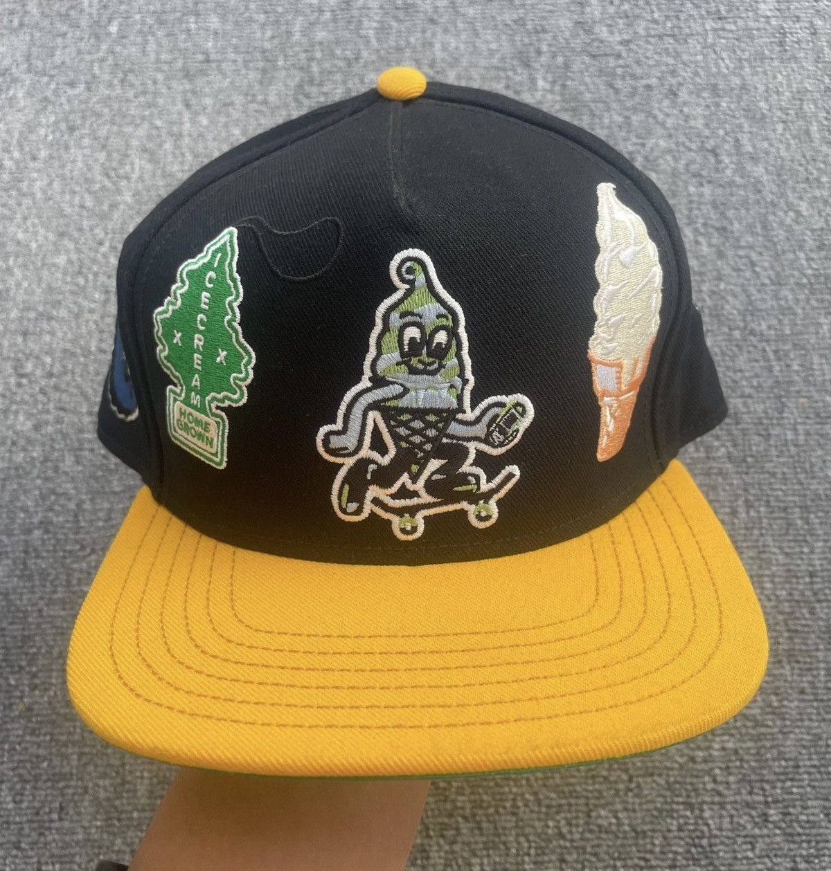 Billionaire Boys Club BBC ICECREAM Fully Embroidered Ice Cream Baseball Cap Size ONE SIZE - 1 Thumbnail