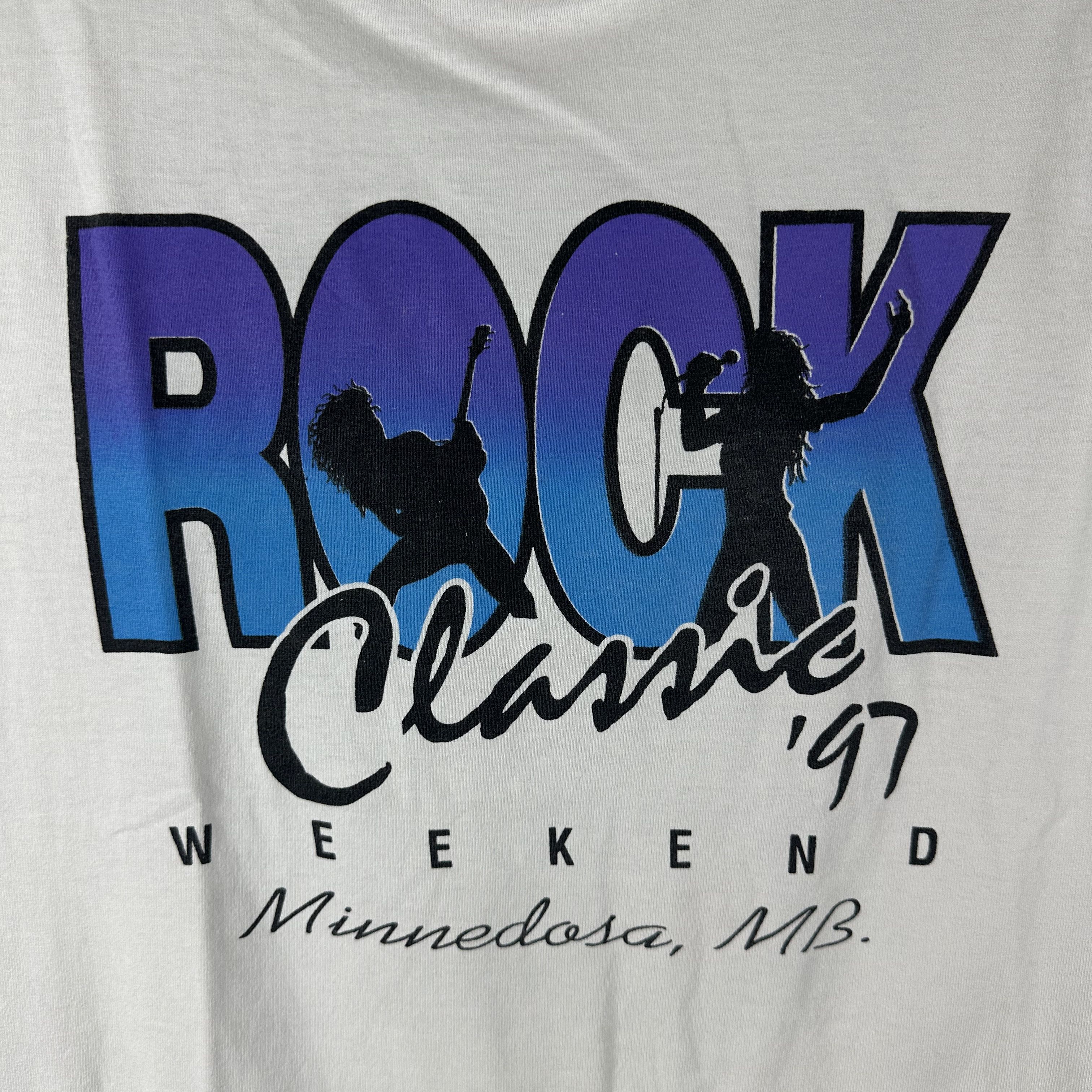 Vintage 1997 CCR Doobie Brothers Rock Classic Concert T-shirt Size US M / EU 48-50 / 2 - 2 Thumbnail