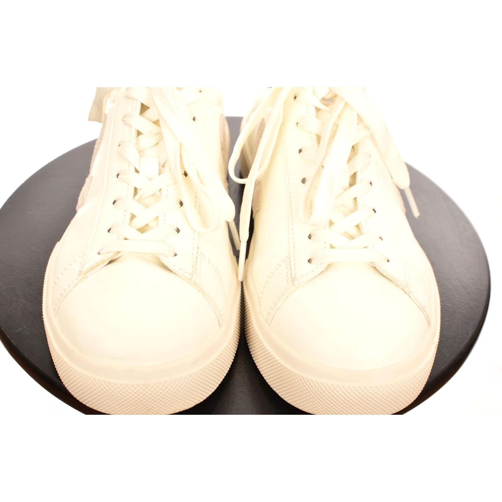 Veja VEJA T2 White Leather Sneakers - White Sneaker, Size EU 37, Women, Athletic, Shoes, 6 US, 37 EU Size US 6 / IT 36 - 2 Thumbnail
