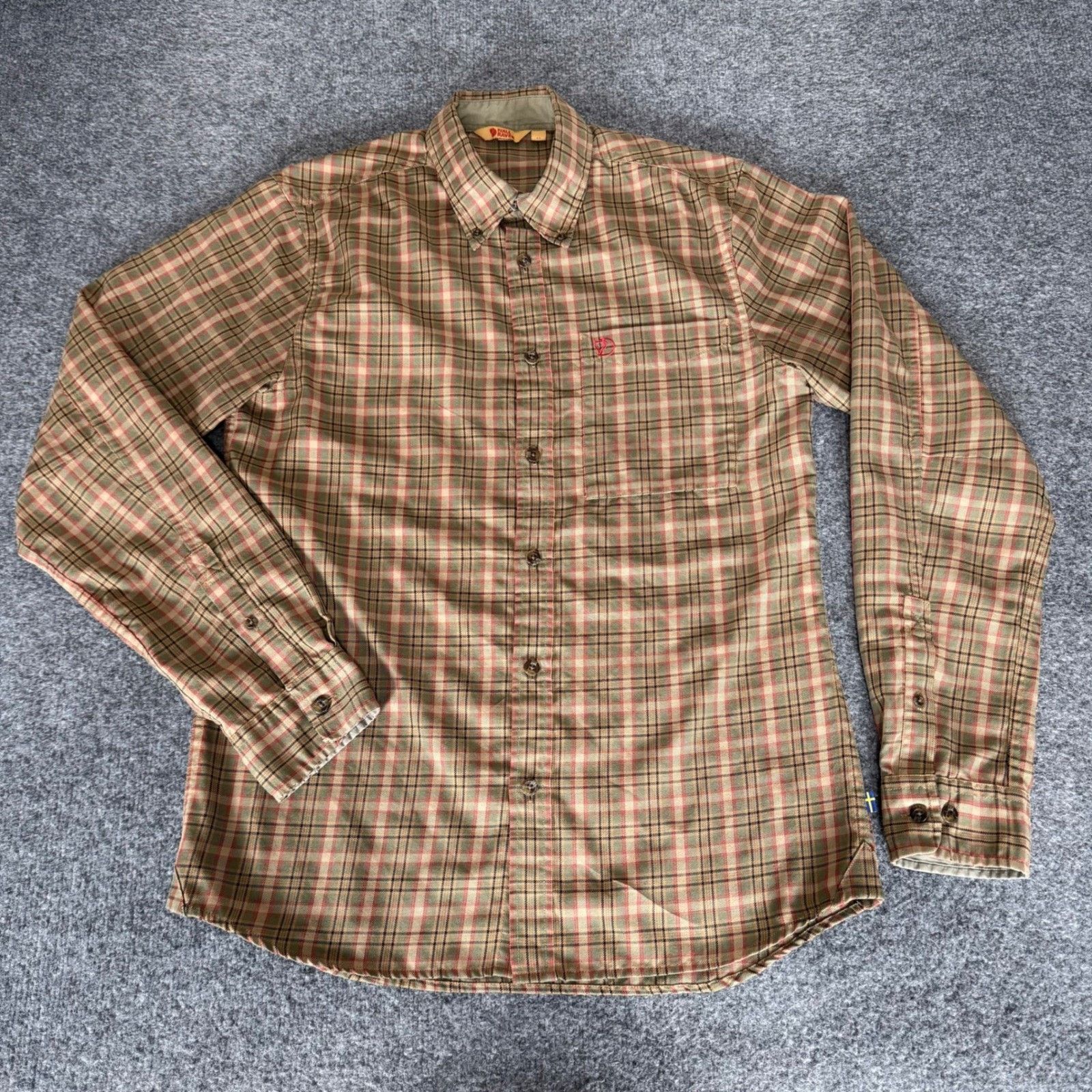 Fjallraven Fjallraven Stig Flannel Shirt Mens Medium Slim Fit Plaid Size US M / EU 48-50 / 2 - 1 Thumbnail