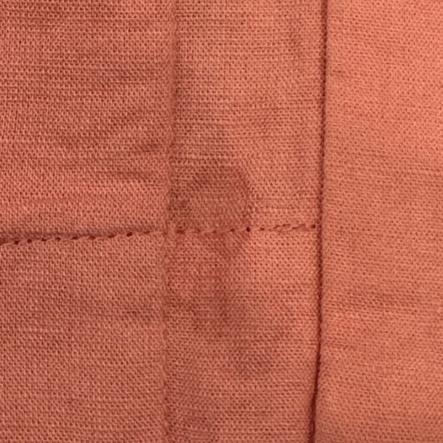 Uniqlo Uniqlo Blouse Shirt Womens Sleeveless Round Neck Button Relaxed Fit Peach Red Linen Cotton Viscose M Regular Size M / US 6-8 / IT 42-44 - 7 Thumbnail