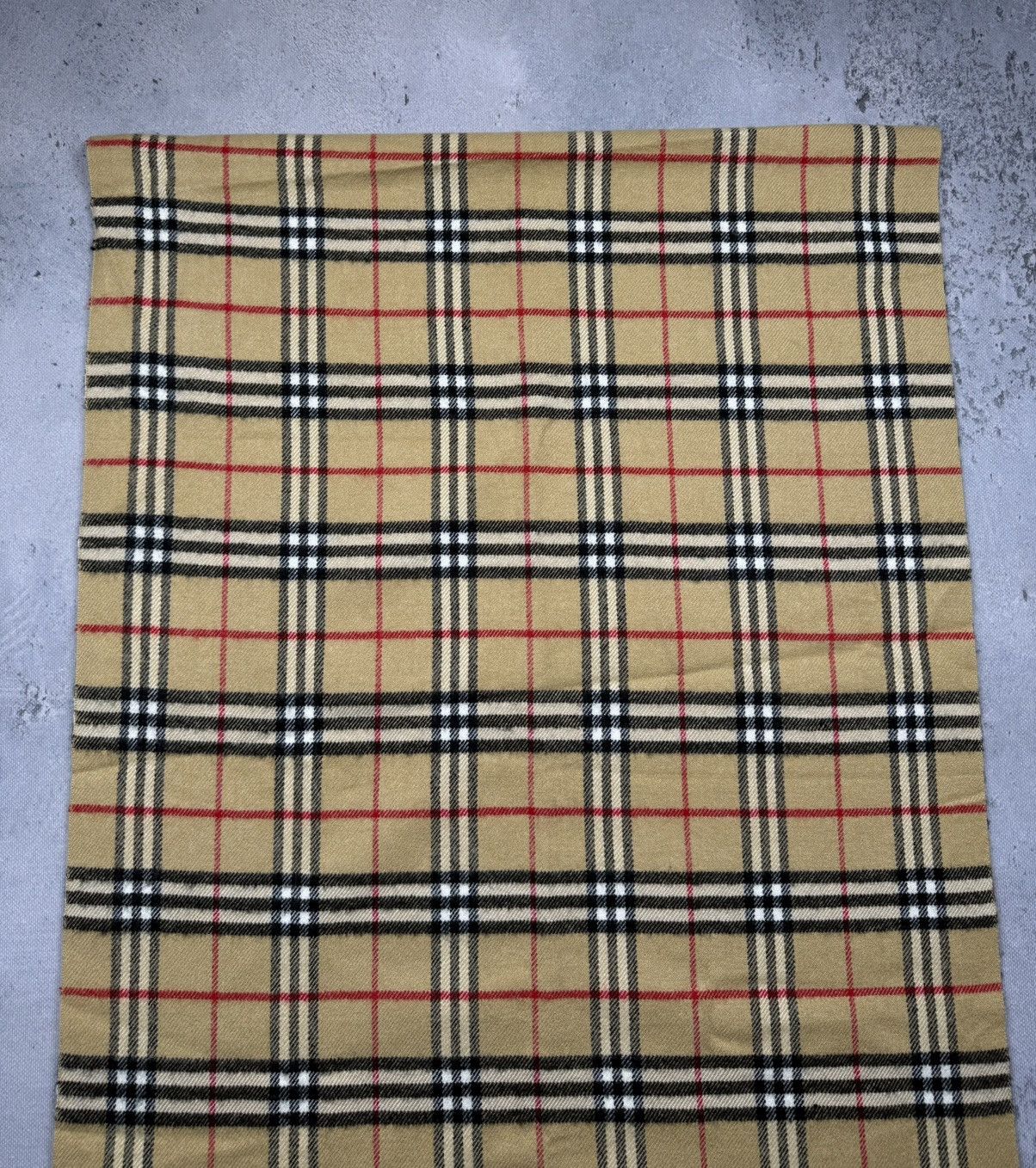 Burberry VTG Burberry London Nova Check 100% Cashmere Scarf England Size ONE SIZE - 5 Thumbnail