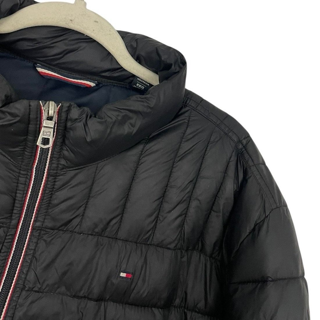 Tommy Hilfiger Tommy Hilfiger Mens Black Packable Zip Up Puffer Jacket Size US XXL / EU 58 / 5 - 2 Thumbnail