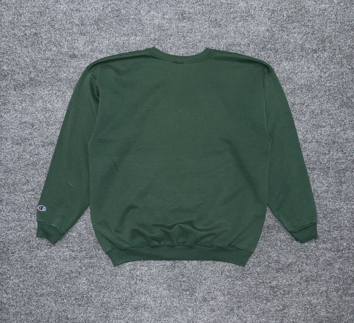 Champion Vintage Champion Crewneck Sweatshirt Green Script L Size US L / EU 52-54 / 3 - 7 Thumbnail