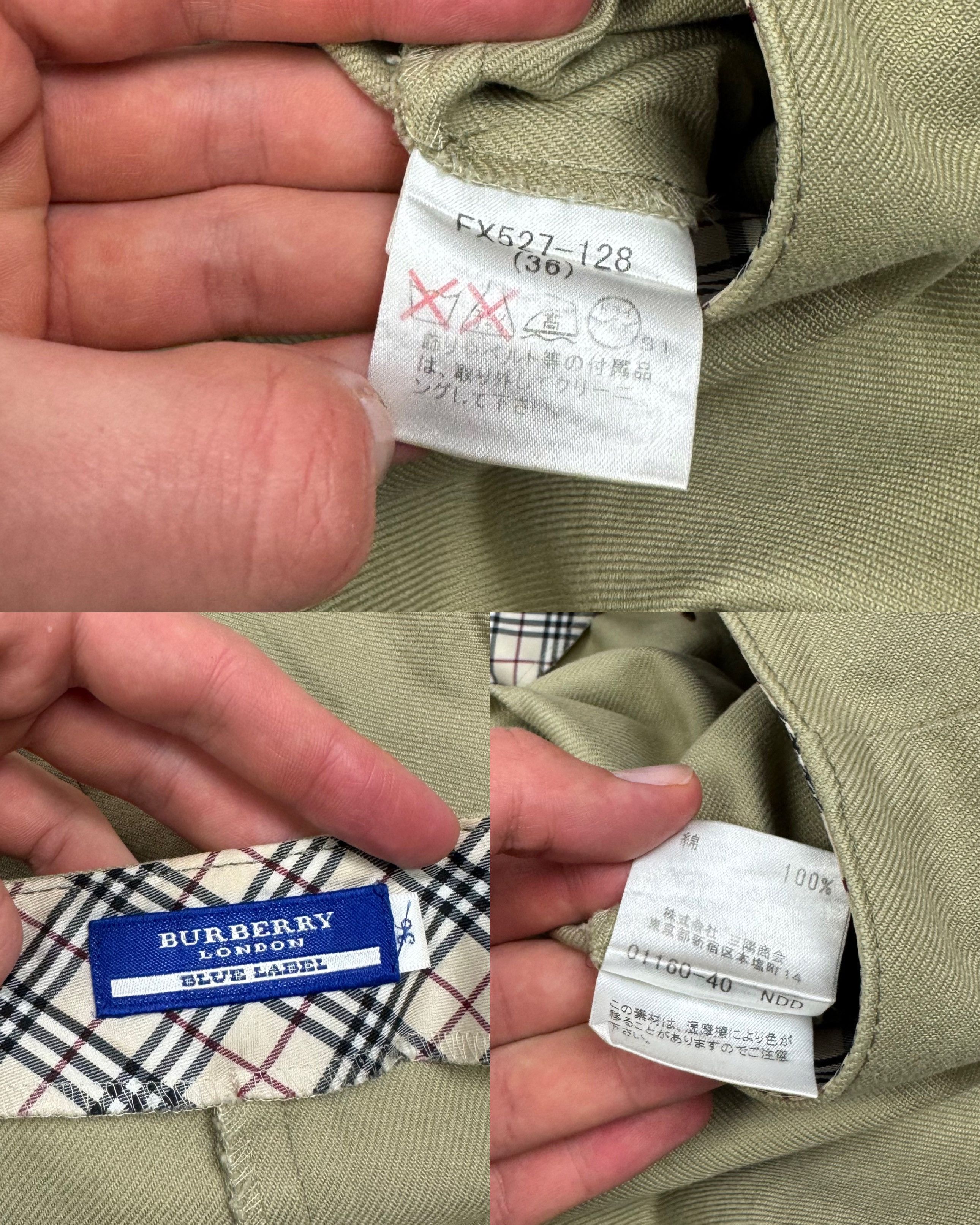 Burberry Burberry London Blue Label Women's Side Zip A-Line Skirt 36 Size 28" / US 6 / IT 42 - 3 Thumbnail