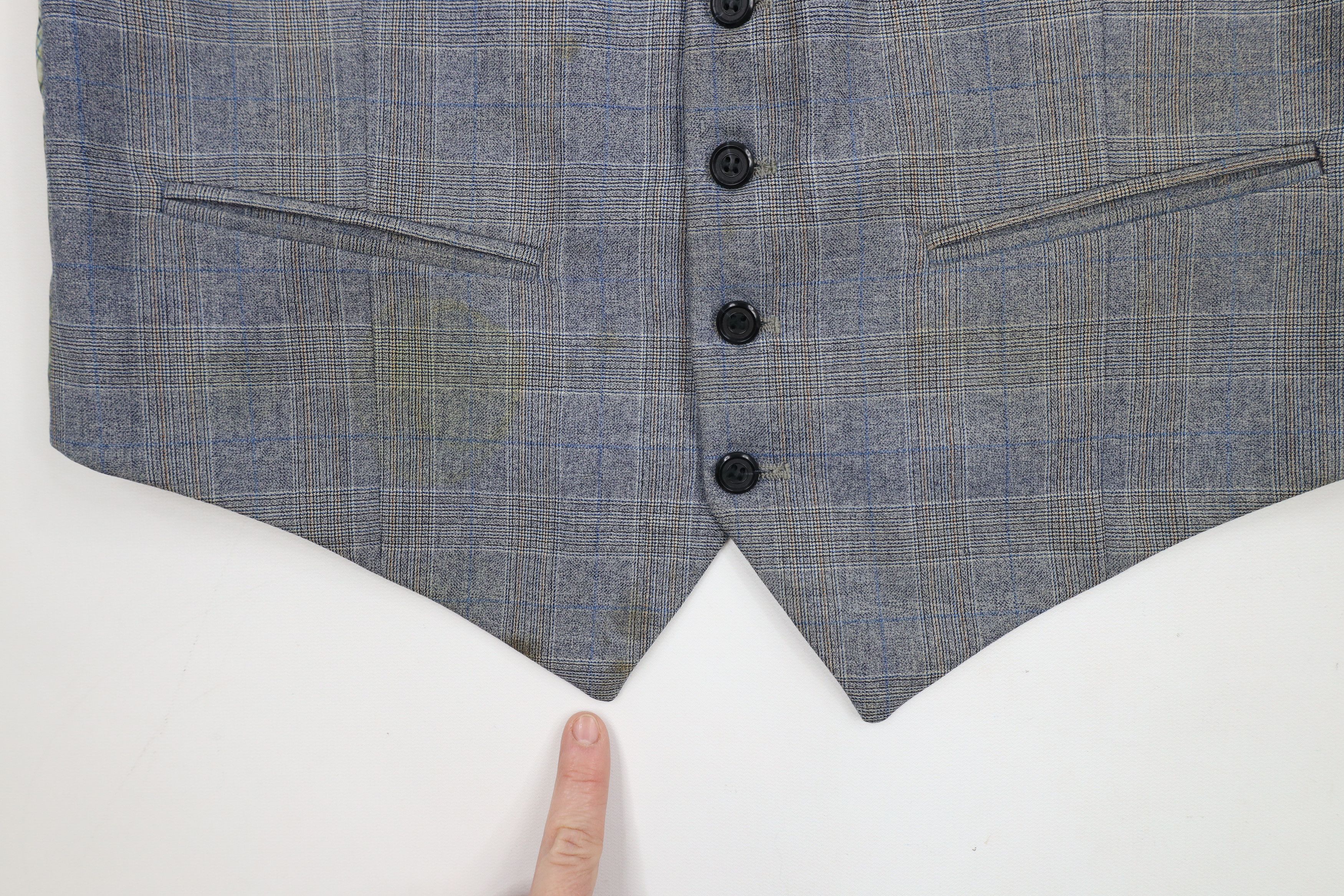 Vintage Vintage 70s Streetwear Distressed Wool Blend 3 Piece Suit Size 40R - 19 Thumbnail