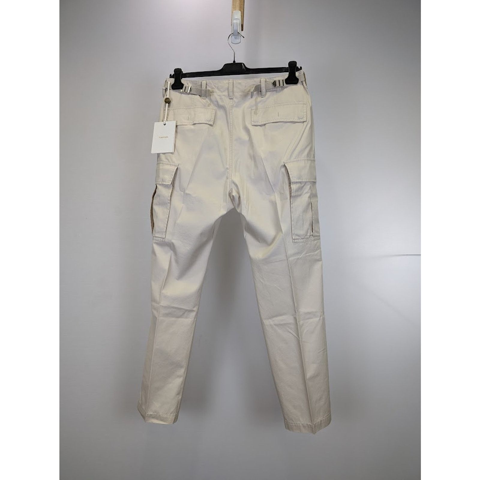 Tom Ford o1rshd1 Cargo Trouser in Light Beige Size US 34 / EU 50 - 14 Thumbnail
