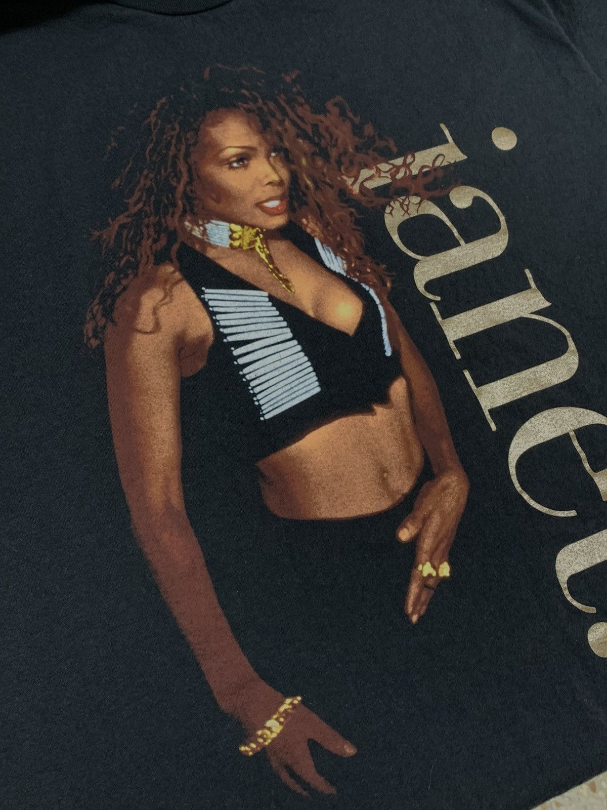 Band Tees 🛒 Janet Jackson World Tour 1995 T-Shirt Size US XL / EU 56 / 4 - 6 Thumbnail