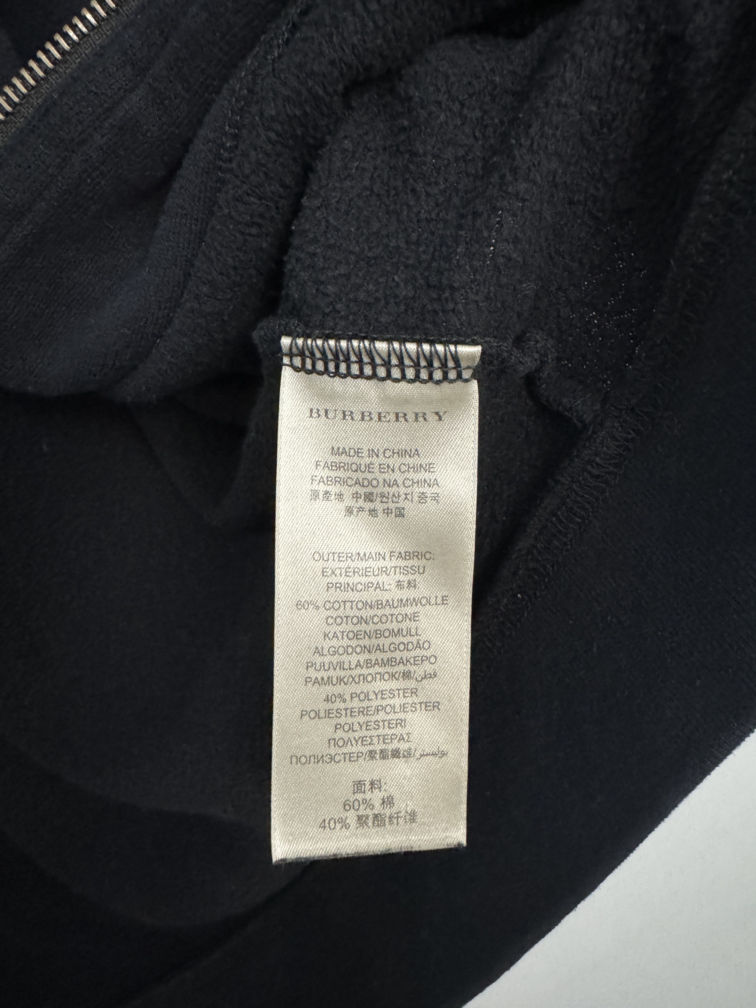 Burberry Burberry Brit Cotton Zip Sweater Cardigan Pullover Size L Size US L / EU 52-54 / 3 - 8 Thumbnail