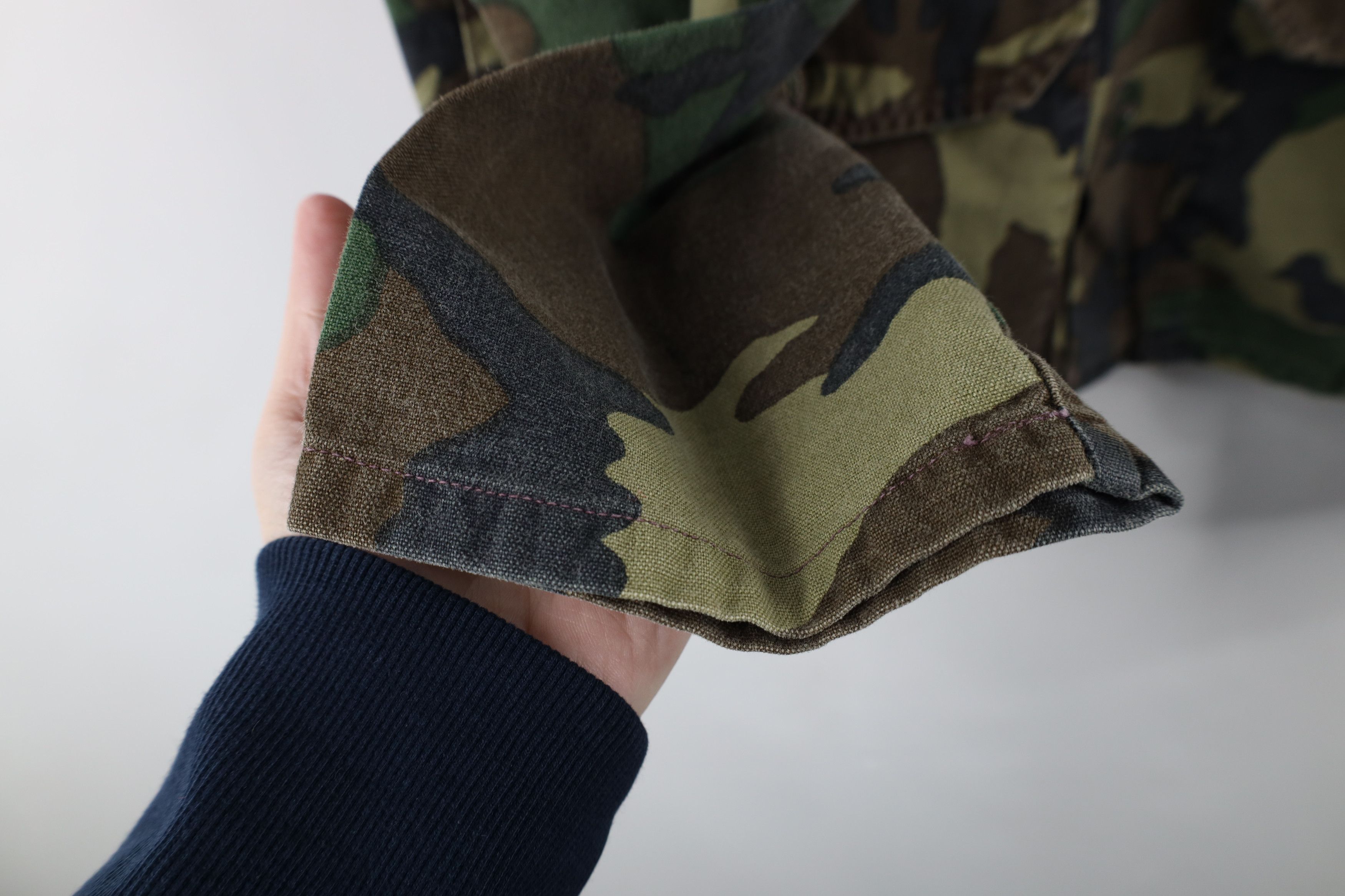 Vintage Vintage 90s Streetwear Camouflage Button Shirt Jacket USA Size US M / EU 48-50 / 2 - 8 Thumbnail
