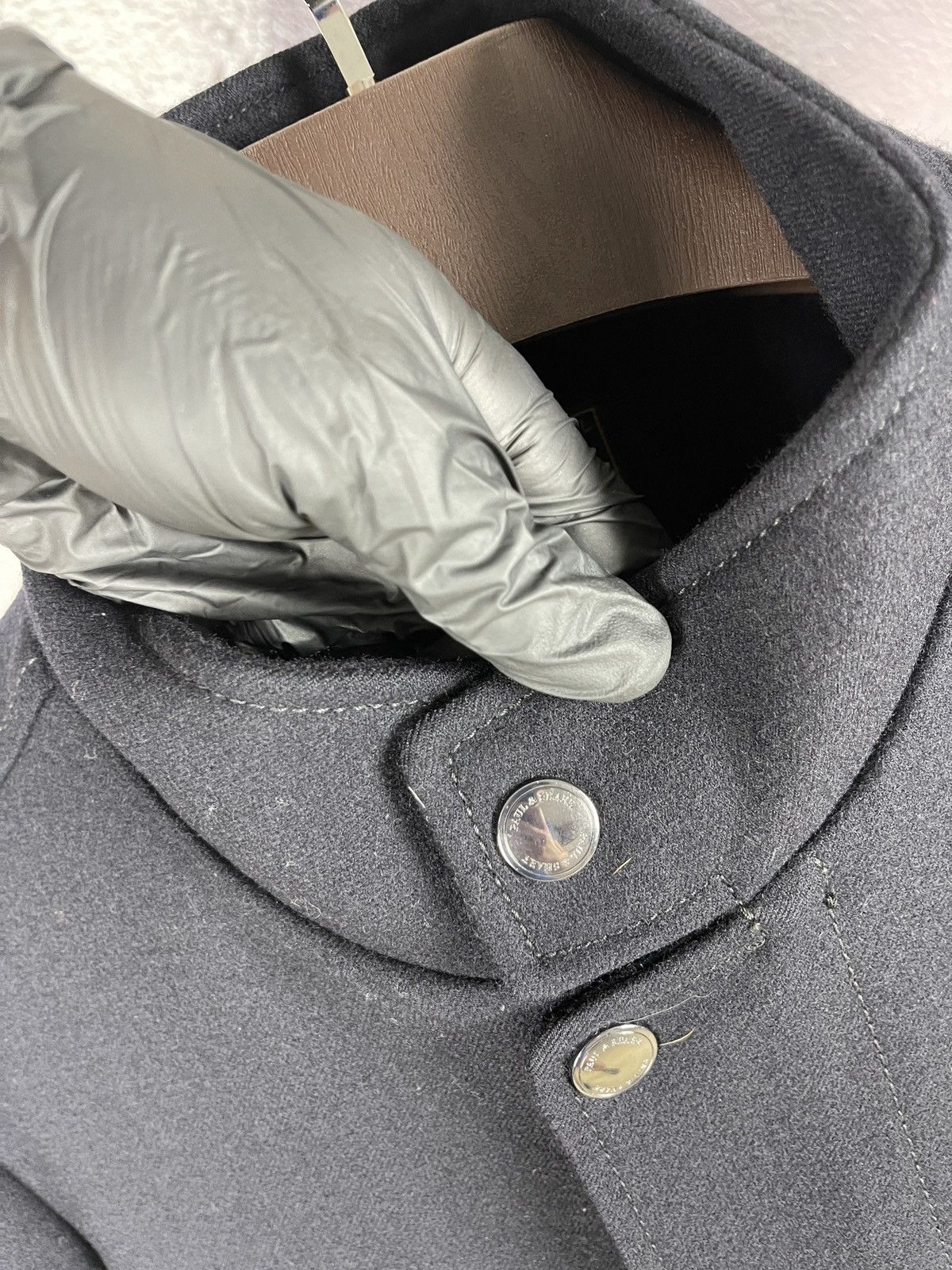 Paul & Shark Paul & Shark wool single-breasted coat zipper pockets Size US L / EU 52-54 / 3 - 8 Thumbnail