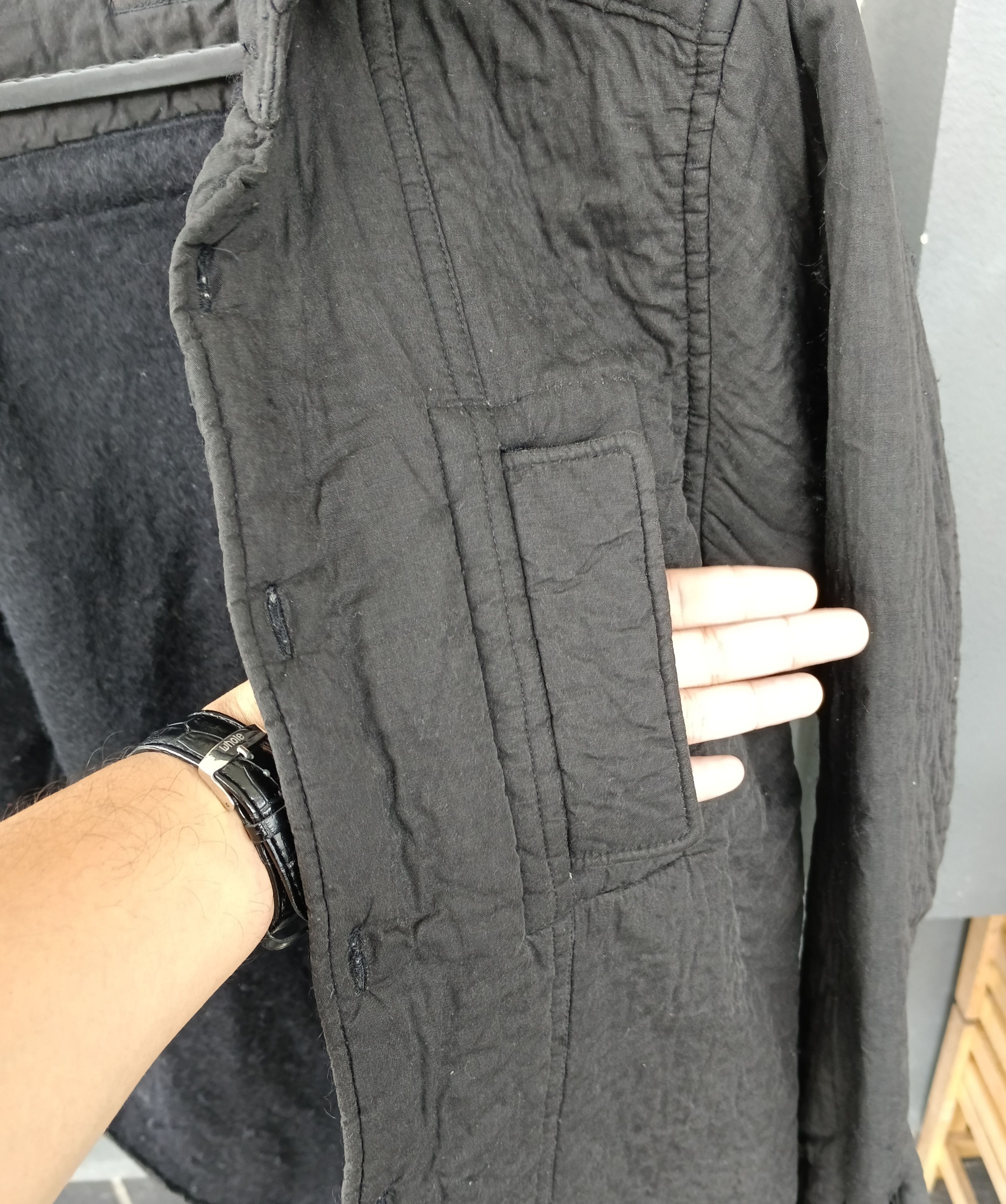 Comme des Garcons Homme Plus Comme Des Garcons Homme Plus Lining Wool Button Up Size US S / EU 44-46 / 1 - 5 Thumbnail
