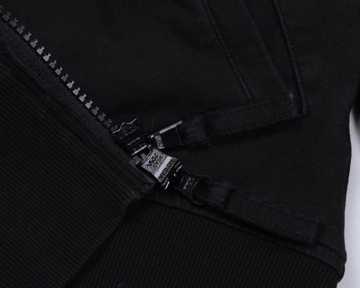 Designer × Rundholz RUNDHOLZ Black Label Cotton Elastane Black Bomber Jacket Size S / US 4 / IT 40 - 15 Thumbnail
