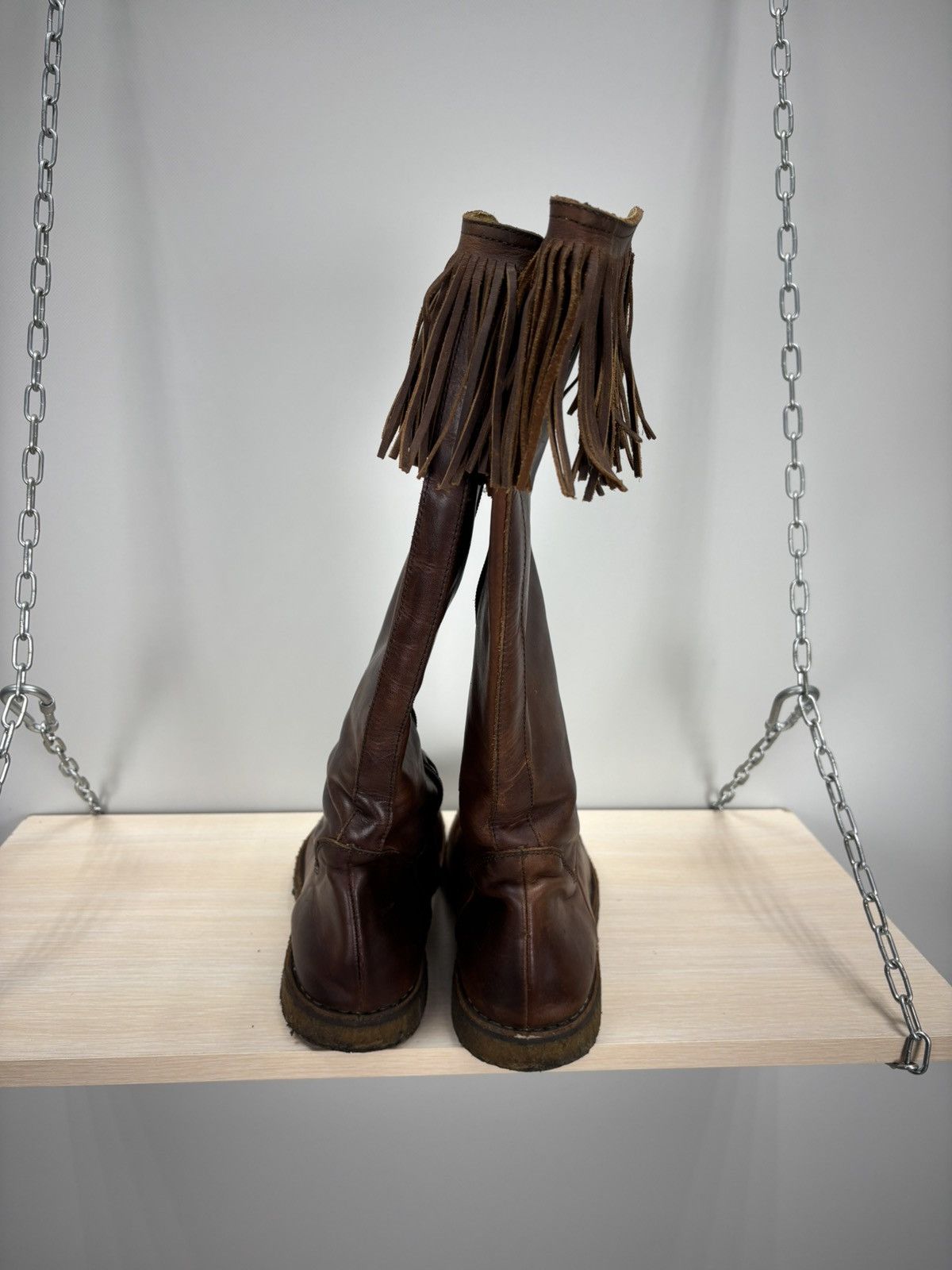 Other Womens western leather boots Size 39 Color Brown Size US 9 / IT 39 - 5 Thumbnail