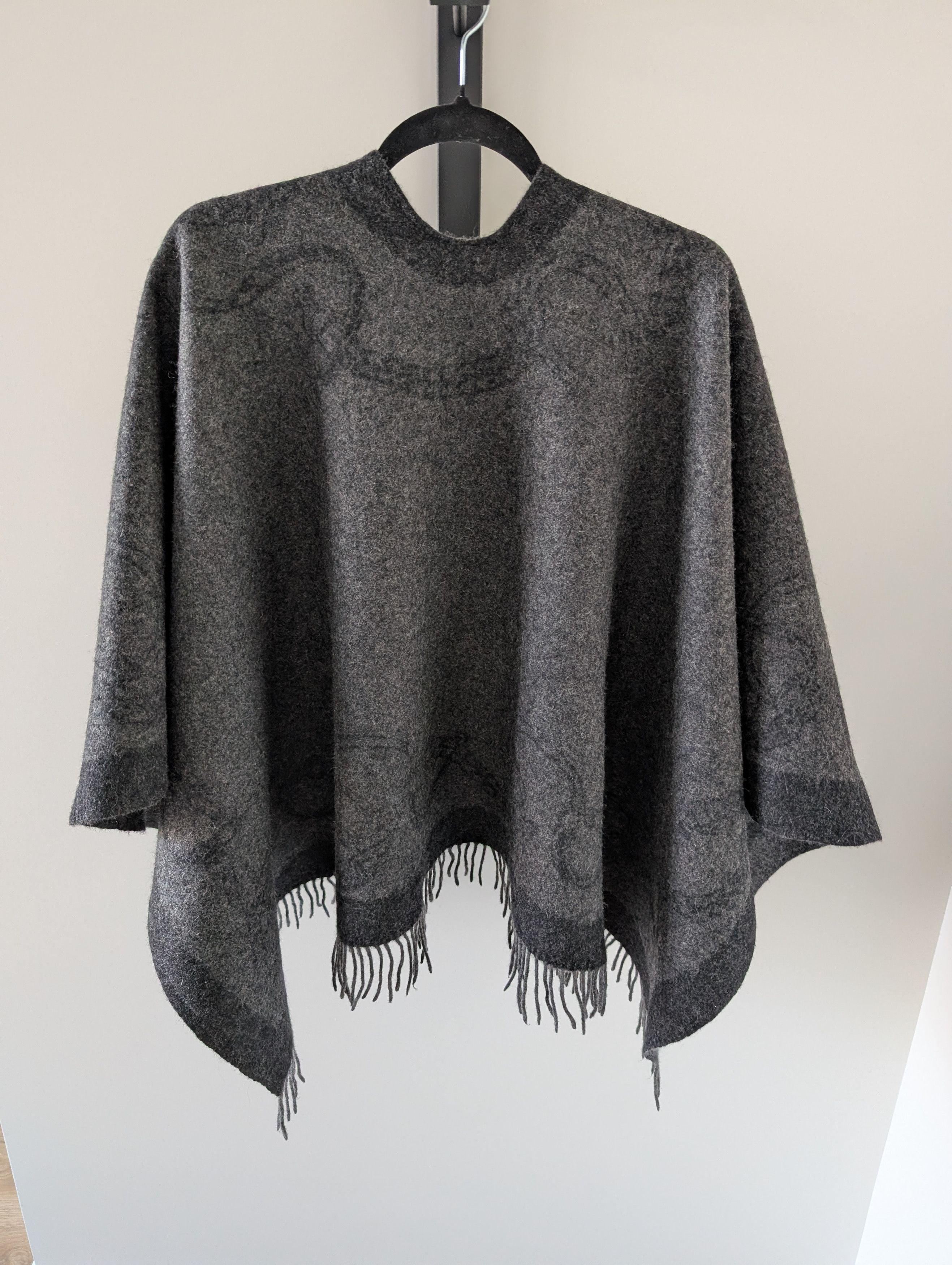Lauren Ralph Lauren LAUREN Ralph Lauren RLL Knit Cape Poncho - One Size Size ONE SIZE - 7 Thumbnail