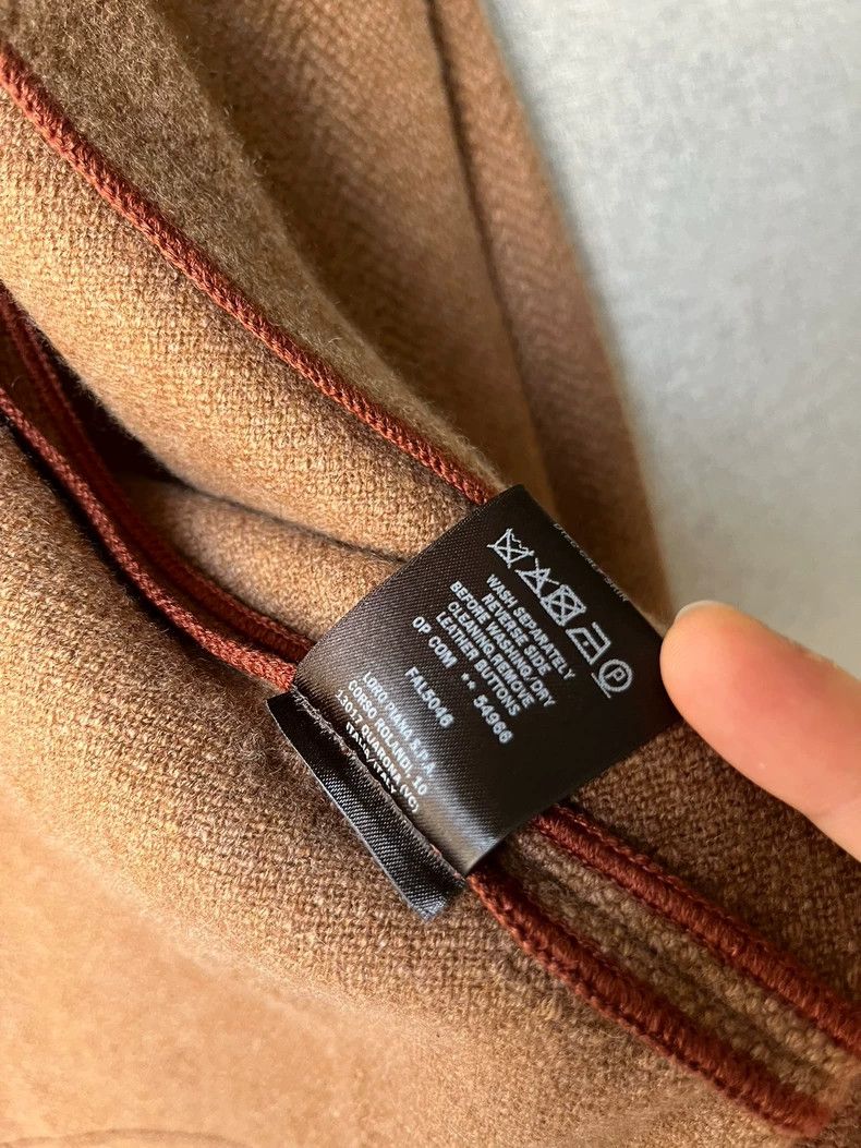 Loro Piana LORO PIANA Cashmere sheepskin coat, 100%baby cashmere mate Size M / US 6-8 / IT 42-44 - 6 Thumbnail