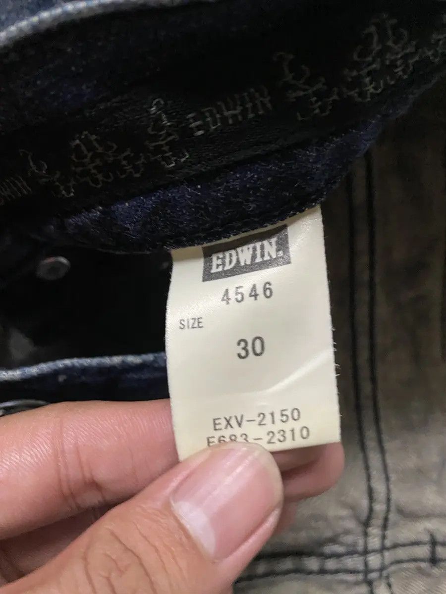Edwin Edwin Flared Studded Leather 3/4 Jeans Size US 30 / EU 46 - 9 Thumbnail