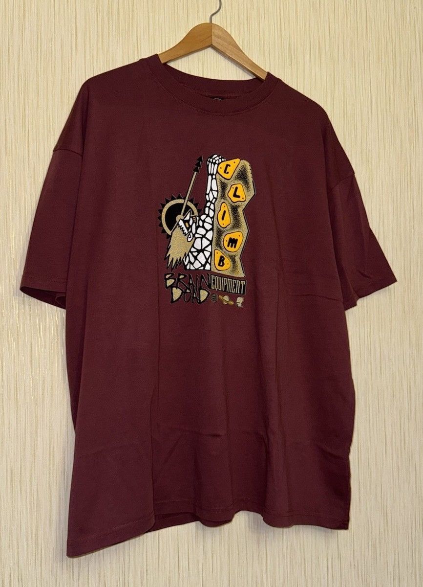 Brain Dead BRAIN DEAD Equipment Biomechanic Bouldering T Shirt NEW RARE Size US XL / EU 56 / 4 - 9 Thumbnail
