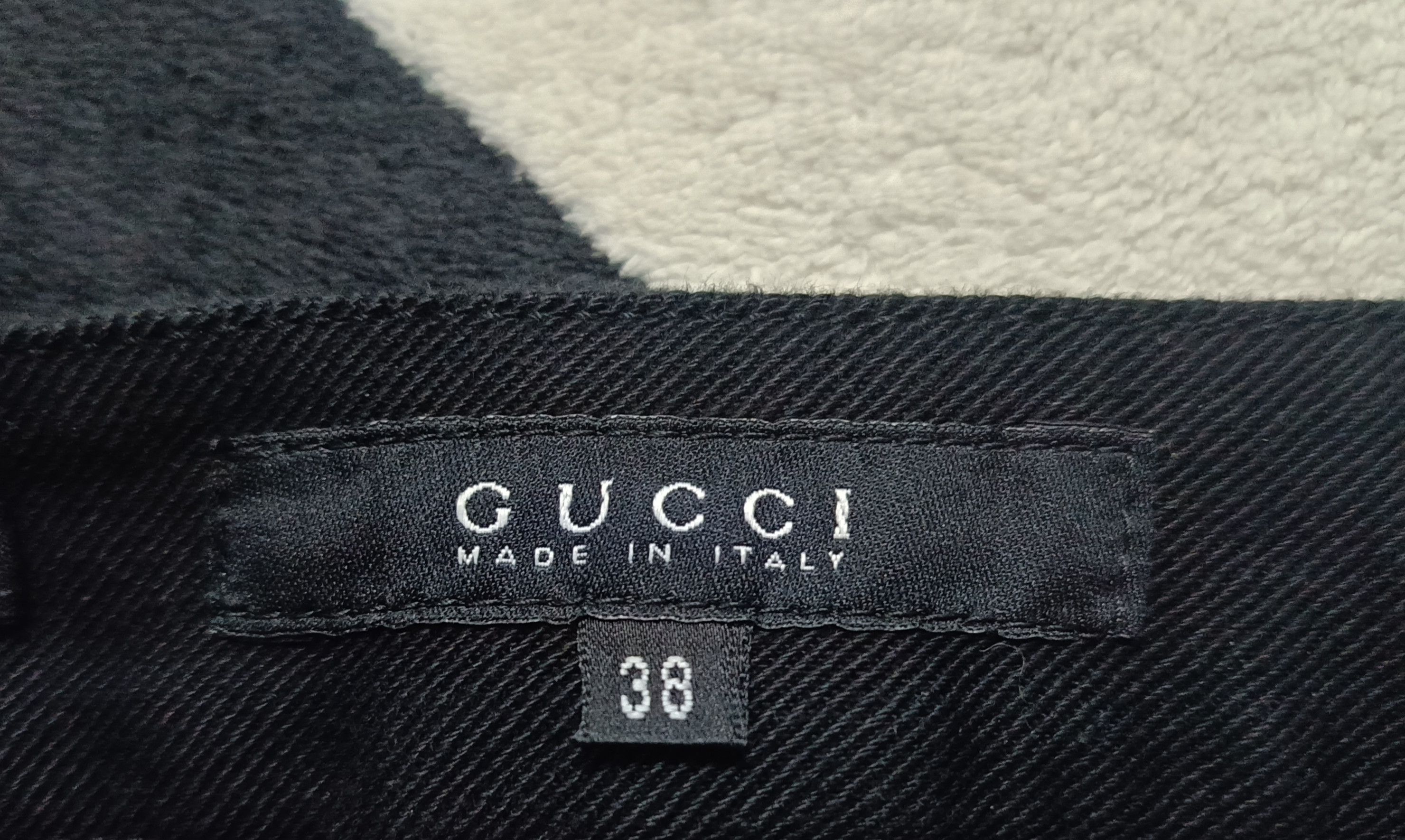 Gucci 🔥🔥 Rare Gucci Black Denim Jeans Size 28" / US 6 / IT 42 - 7 Thumbnail