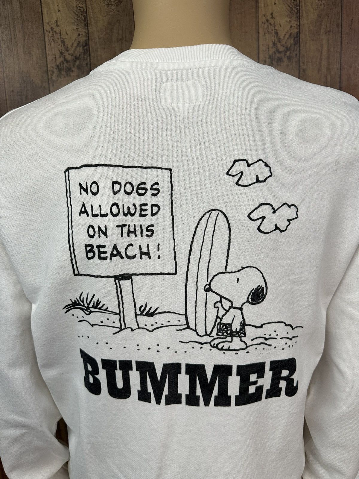 Kaws × Levi's × Peanuts Levis x Peanuts Surfing Bummer Sweatshirt A570 Size US M / EU 48-50 / 2 - 4 Thumbnail