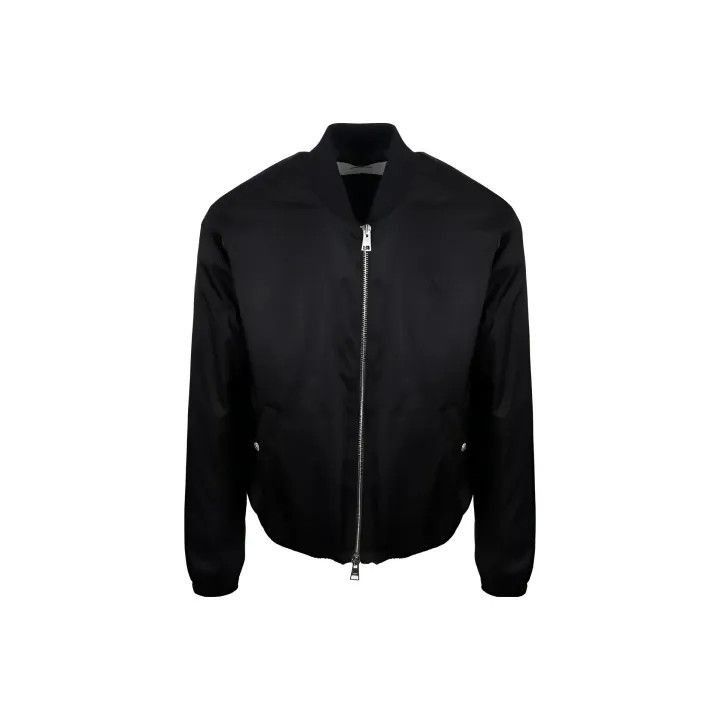 AMI AMIPARIS SS23 Black Pilot Jacket for Men -2507 Size US M / EU 48-50 / 2 - 1 Thumbnail