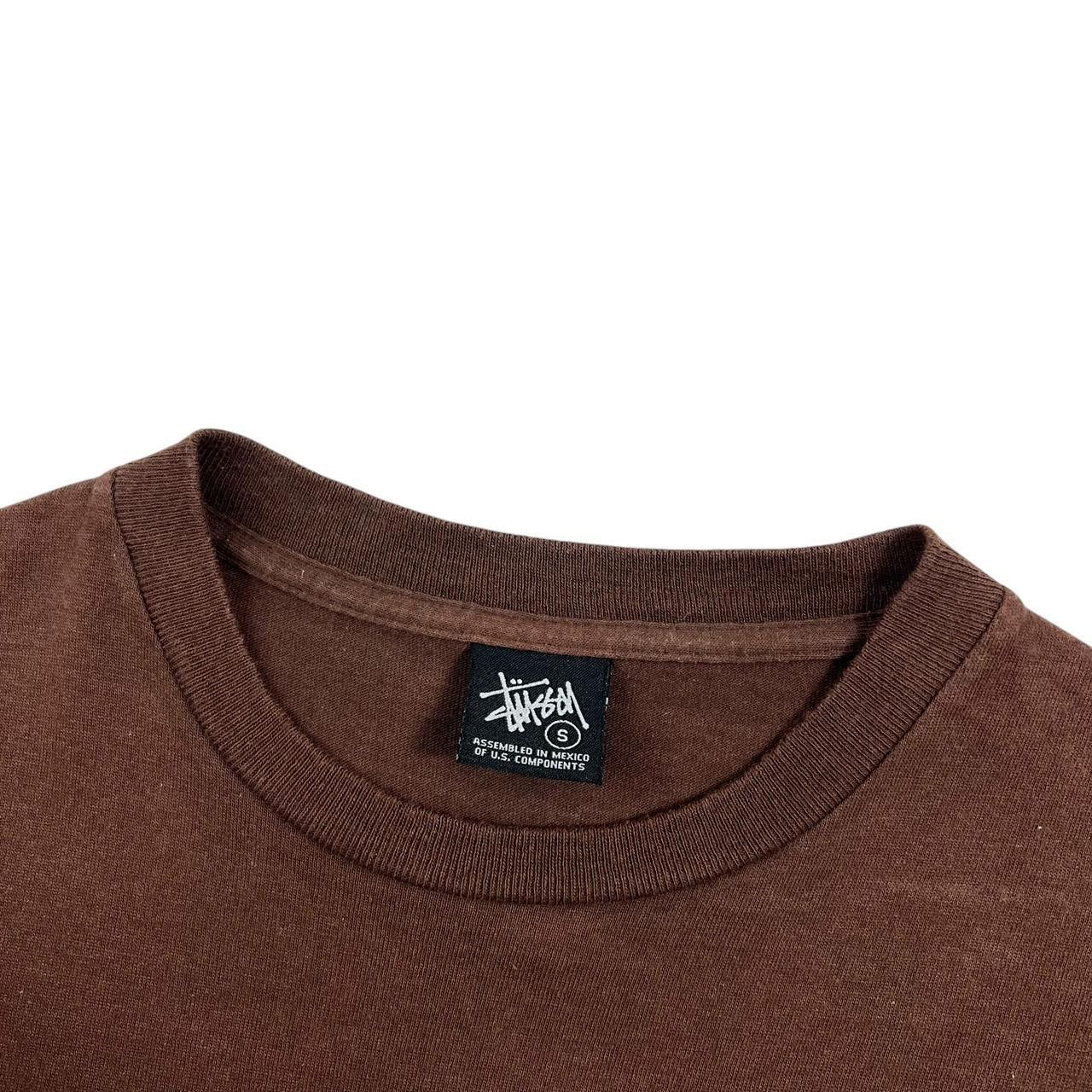 Stussy Vintage 2000s Stussy East Meets West T-Shirt Brown - Small Size US S / EU 44-46 / 1 - 3 Thumbnail
