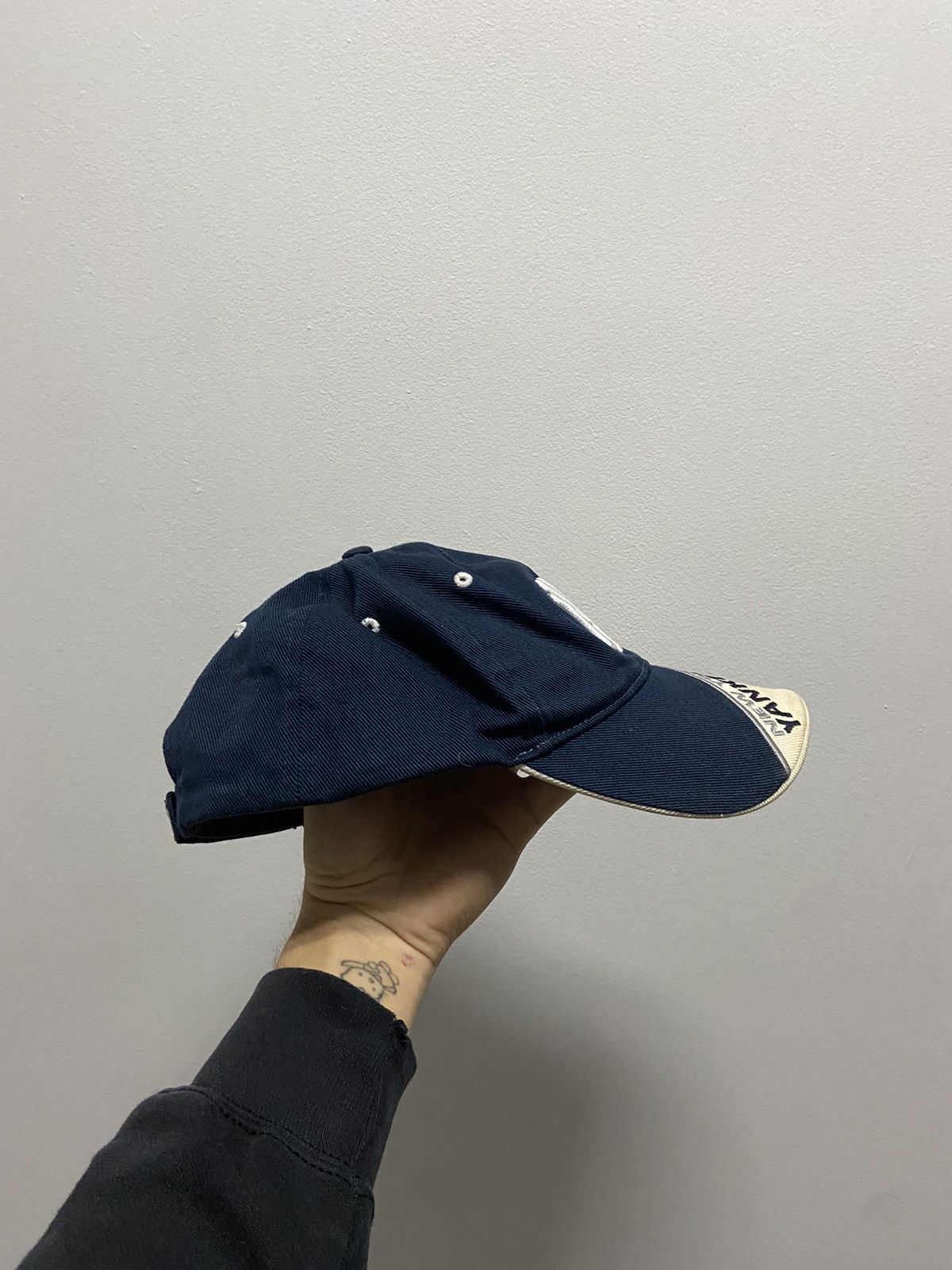 New York Yankees × Vintage New York Yankees big logo cap baseball vintage Size ONE SIZE - 2 Thumbnail