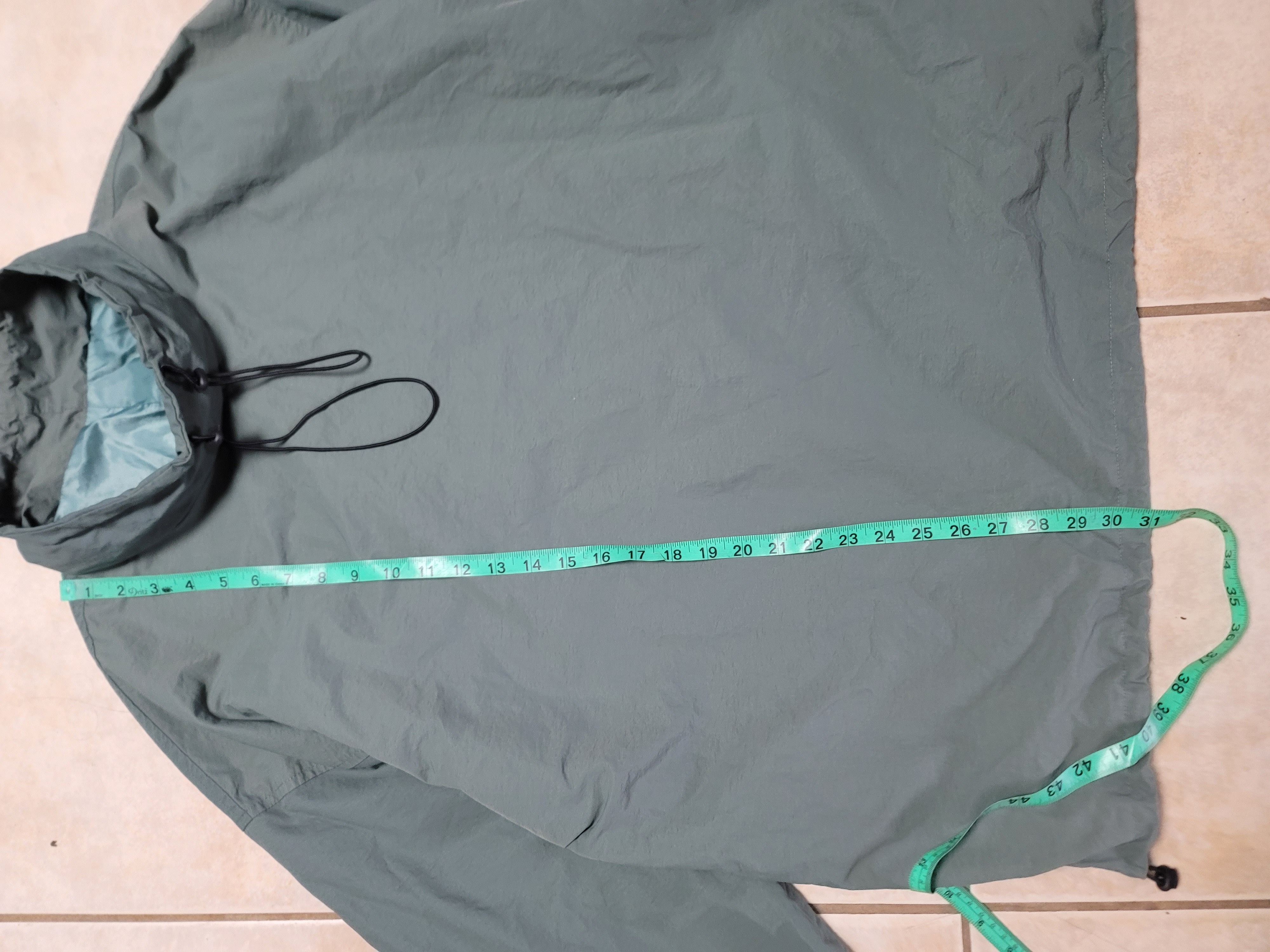 Designer Sage Green Nylon Jacket - Lightweight, Fully Lined Size US L / EU 52-54 / 3 - 3 Thumbnail