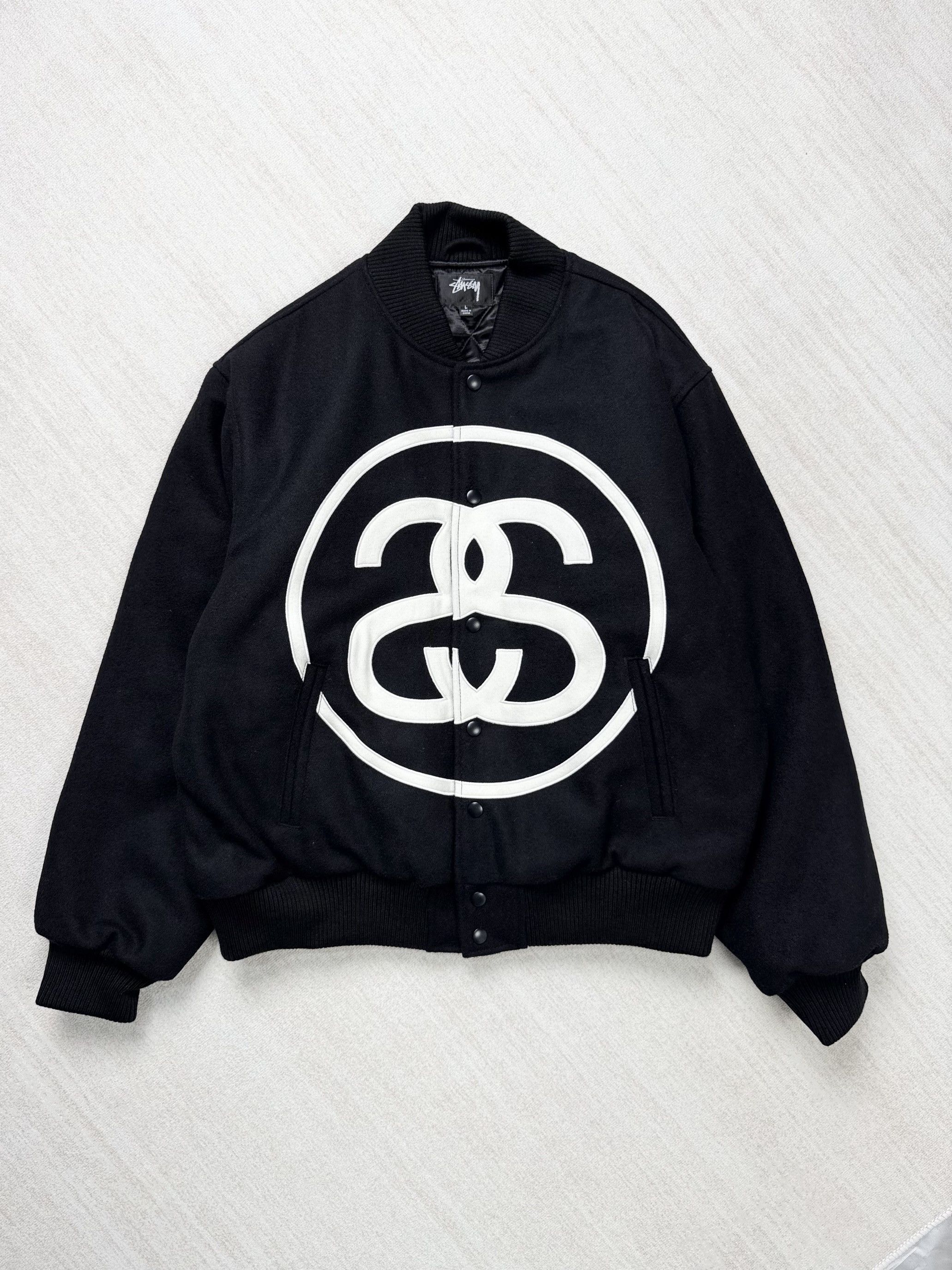 Stussy UNWORN* STUSSY SS-LINK VARSITY JACKET | Grailed