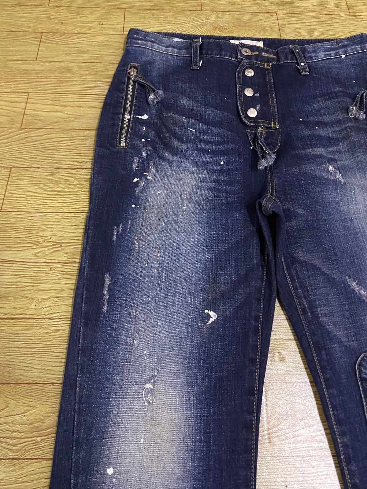 Japanese Brand Rare Design Vintage Japanese Brand By The Star Jeans 2000s Size US 32 / EU 48 - 5 Thumbnail