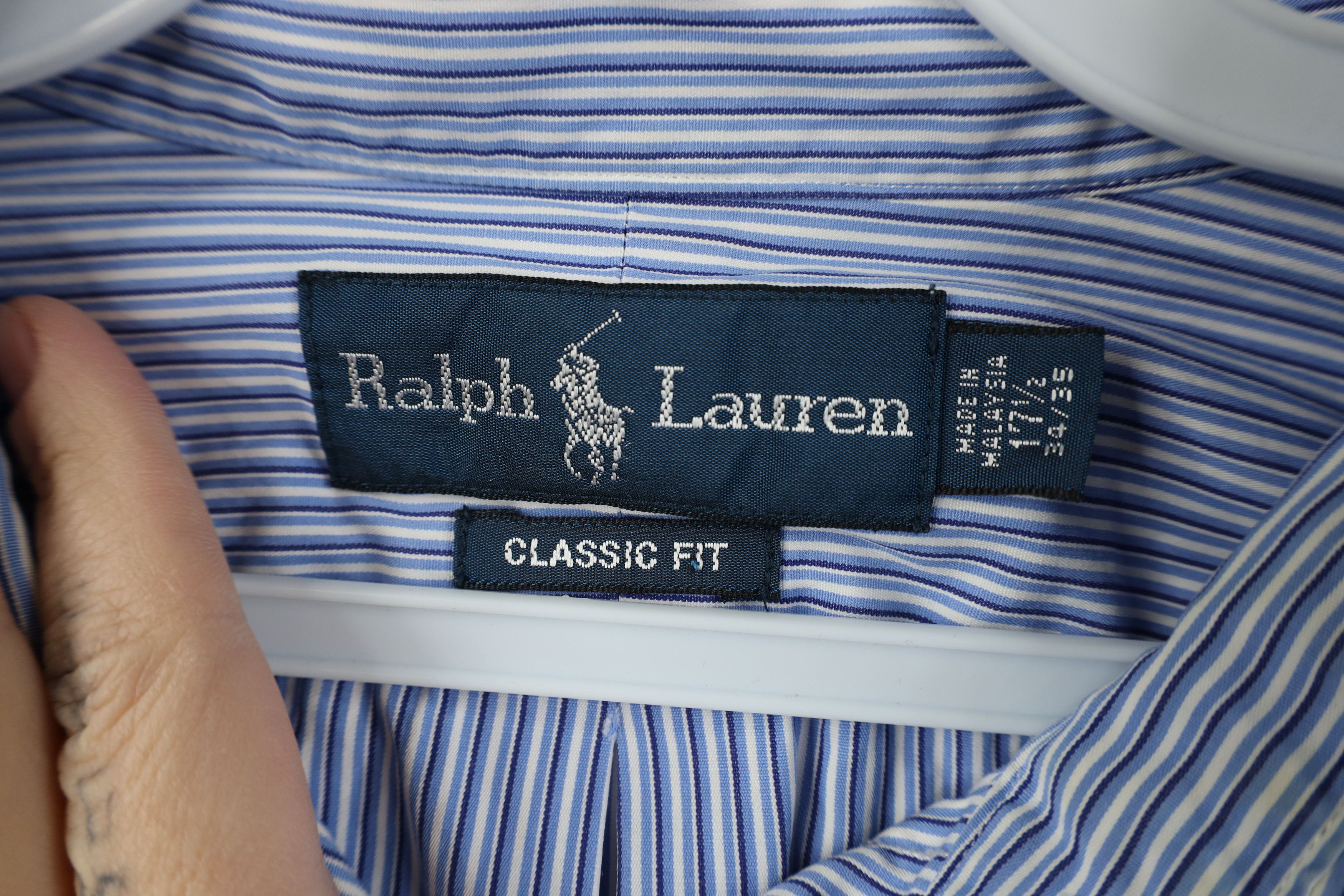Ralph Lauren Vintage 90s Y2K Ralph Lauren Fit Striped Button Down Shirt Size US M / EU 48-50 / 2 - 6 Thumbnail