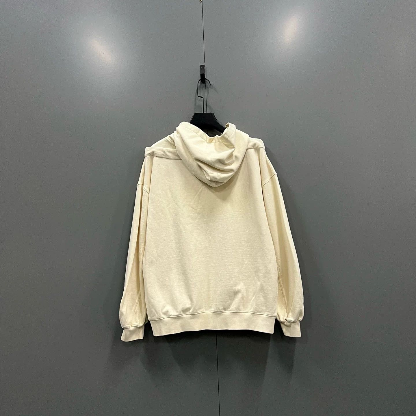 WE11DONE WE11DONE Beige Logo Washed Hoodie Size US XS / EU 42 / 0 - 3 Thumbnail