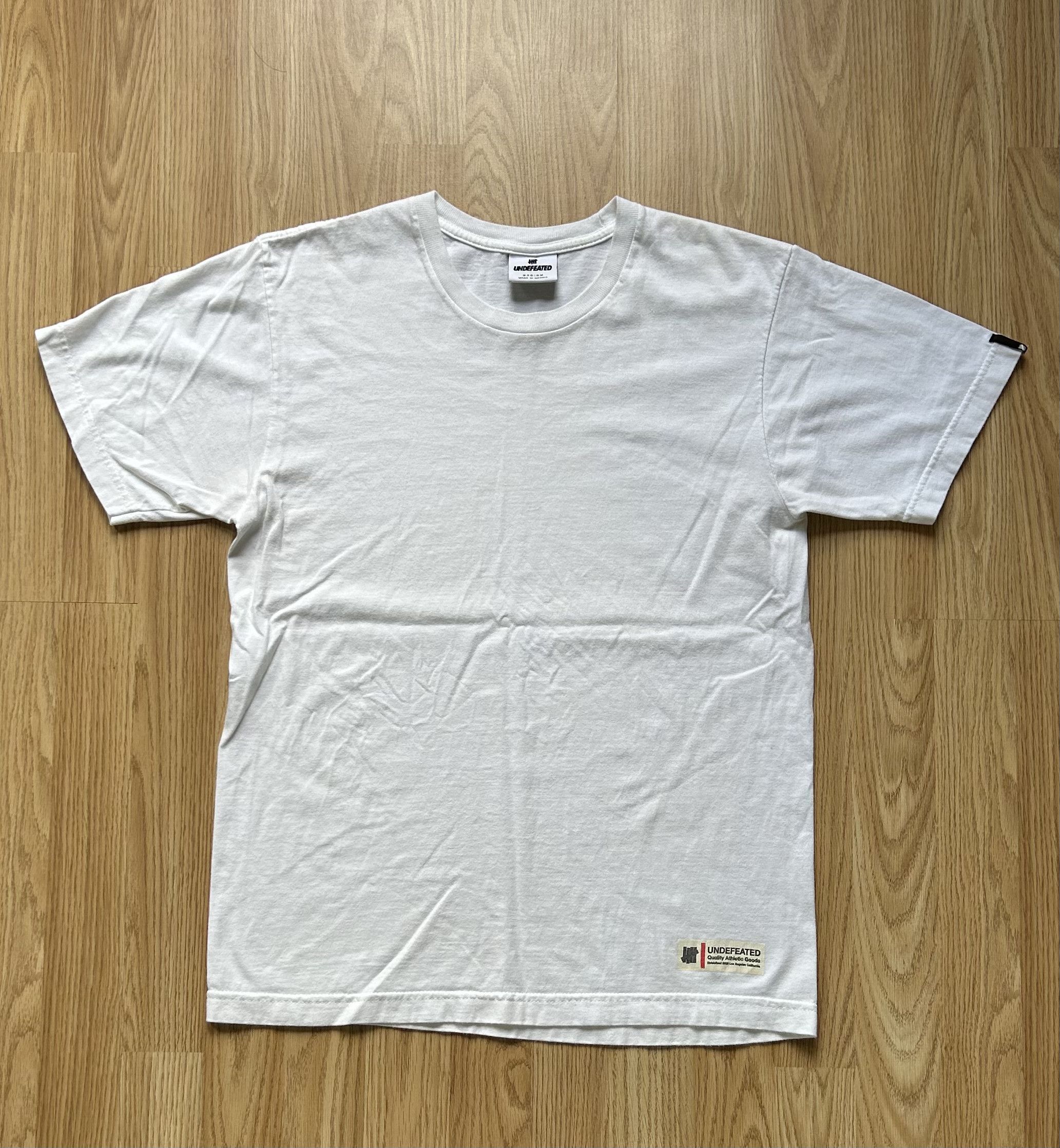 Undefeated × Vintage Undefeated Plain T-shirt - White Size US M / EU 48-50 / 2 - 1 Thumbnail