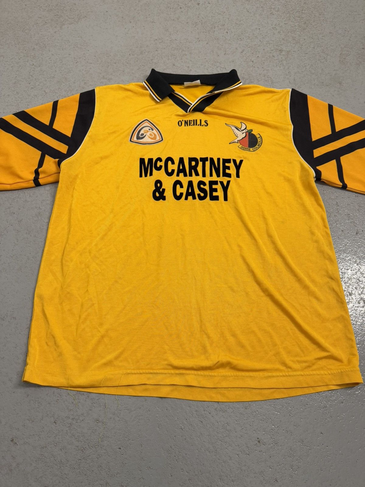 O'Neills Vintage 90s Doire Colmcille CLG O‘Neills Soccer Jersey Size US XL / EU 56 / 4 - 2 Thumbnail