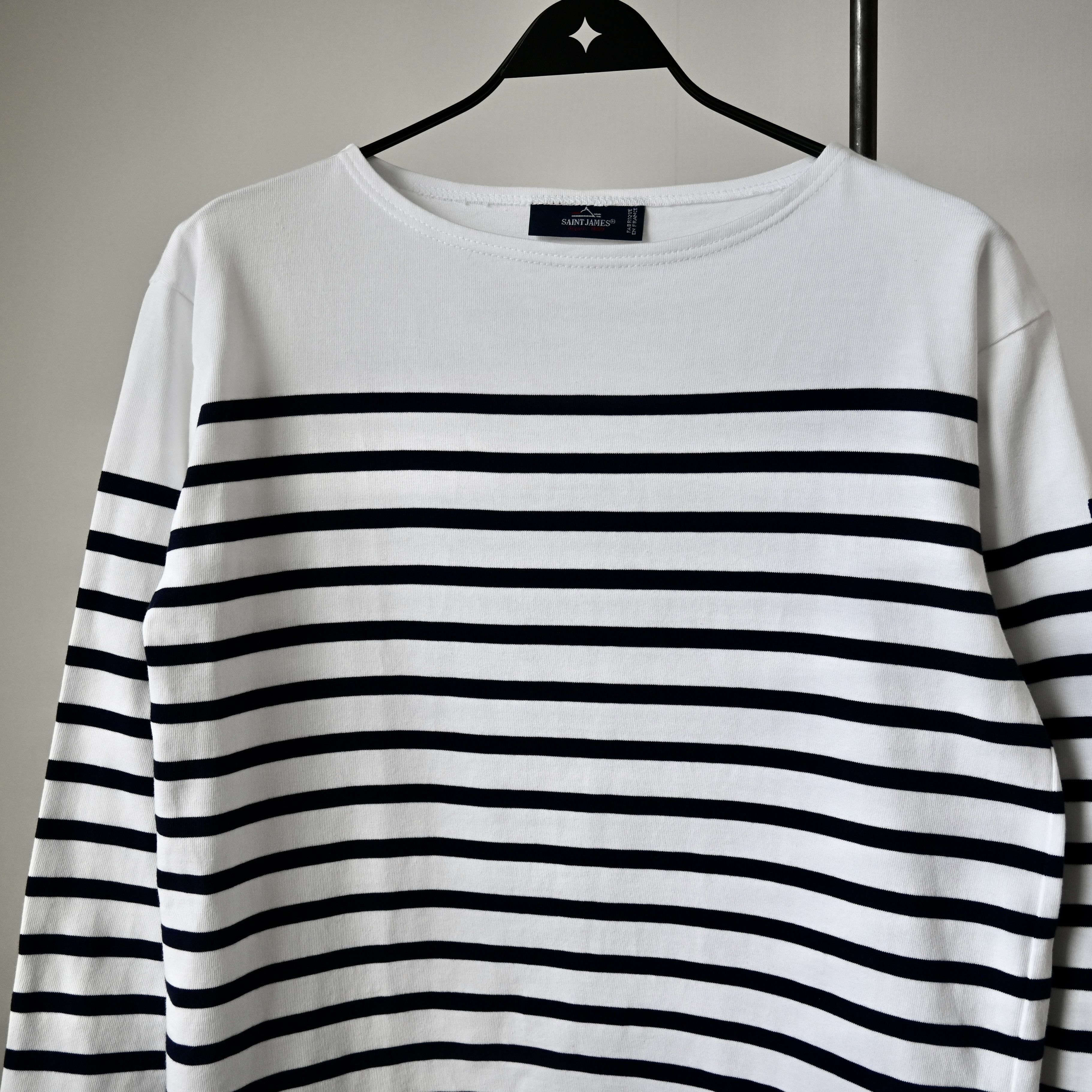 Saint James SAINT JAMES "NAVAL" authentic sailor shirt, 4/M Size US M / EU 48-50 / 2 - 5 Thumbnail