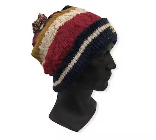 Champion Vintage Champion Multicolour Beanie Hat Size ONE SIZE - 2 Thumbnail
