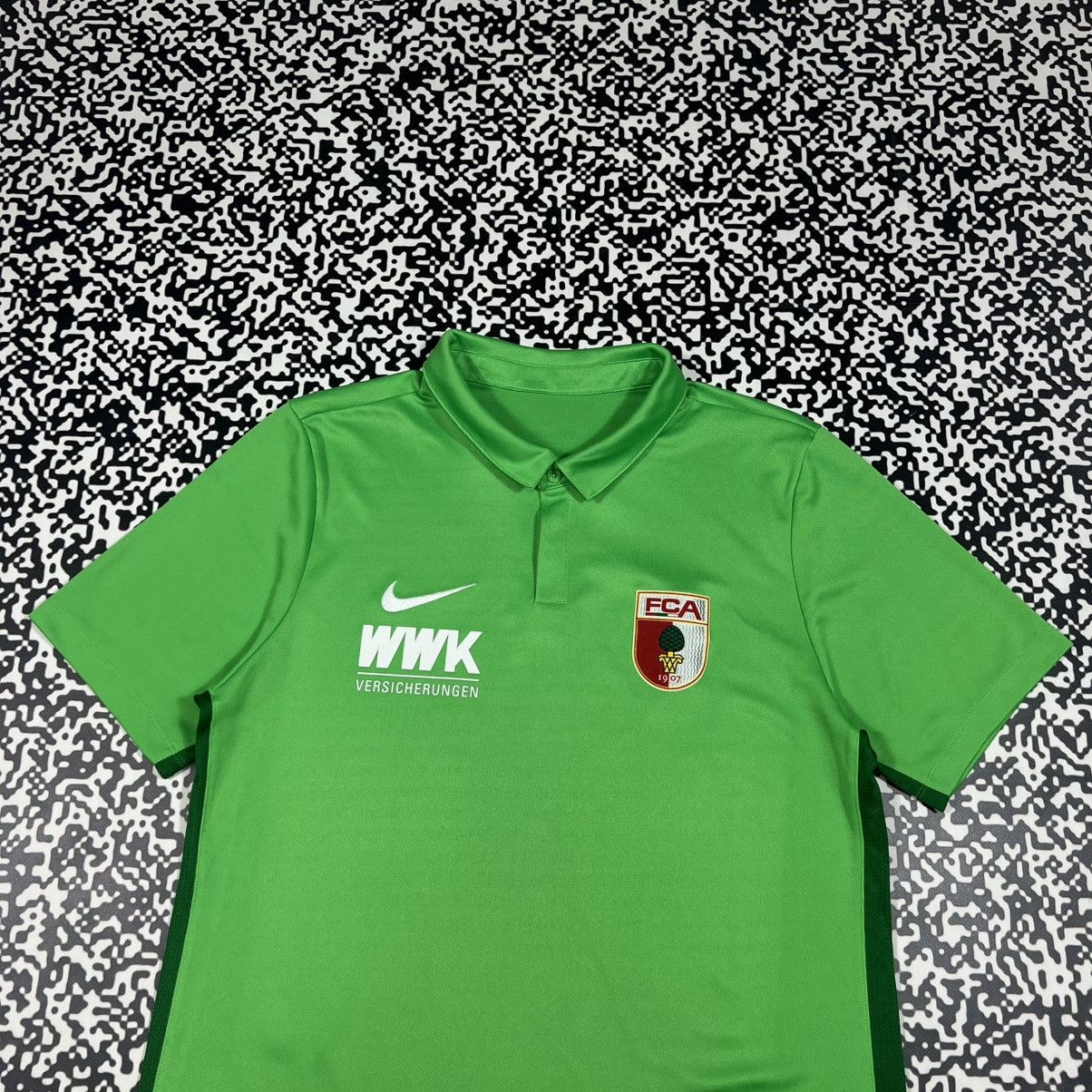 Nike Nike Augsburg Germany Soccer Football Y2K Blokecore Jersey Size US L / EU 52-54 / 3 - 5 Thumbnail