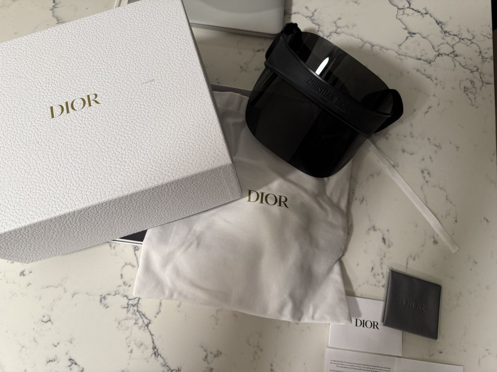 Dior DIOR DiorClub V1U Visor Sunglasses Size ONE SIZE - 6 Thumbnail