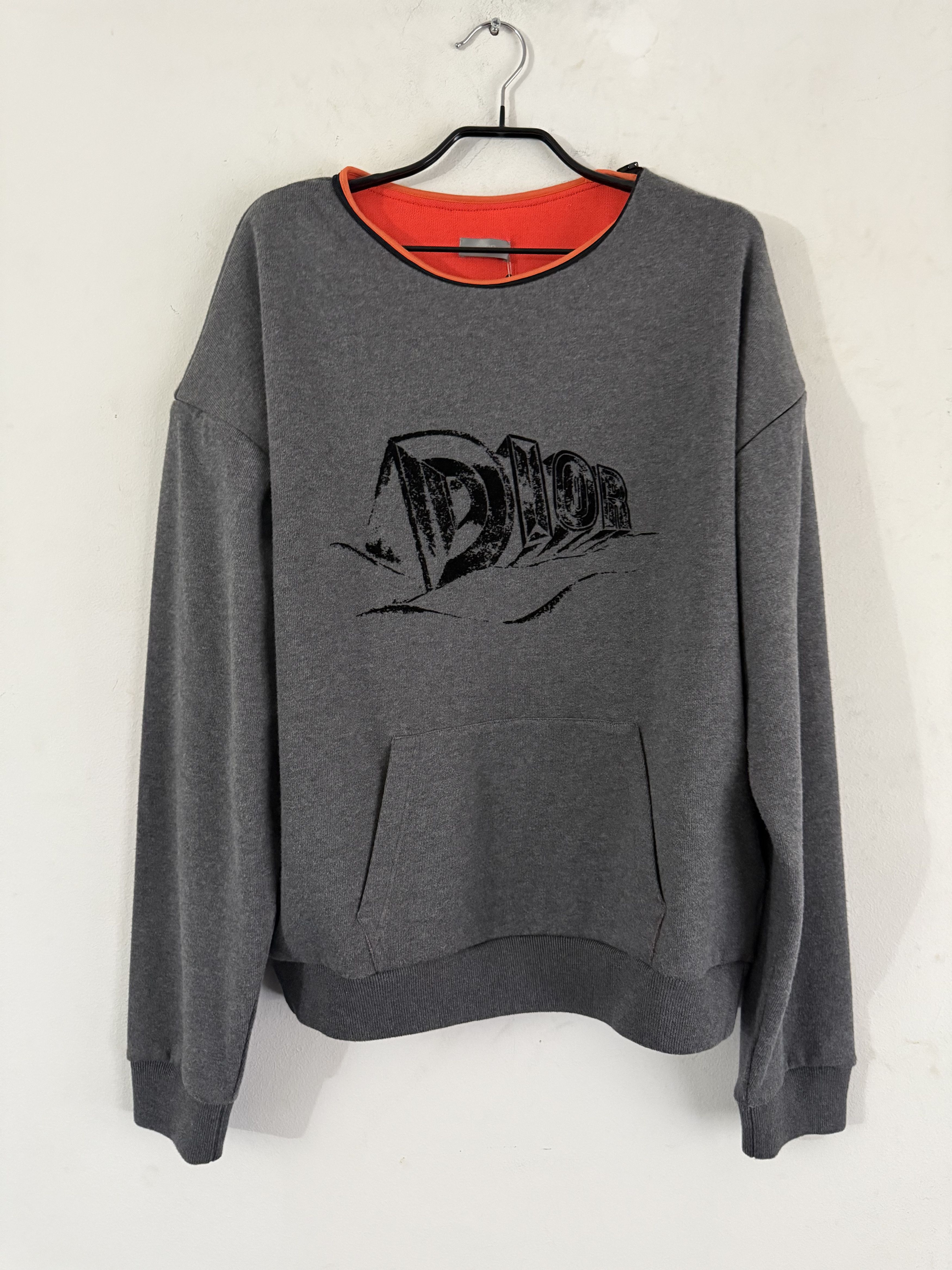 Dior Logo Hooded Sweatshirt Detachable Sleeves Size US L / EU 52-54 / 3 - 7 Thumbnail