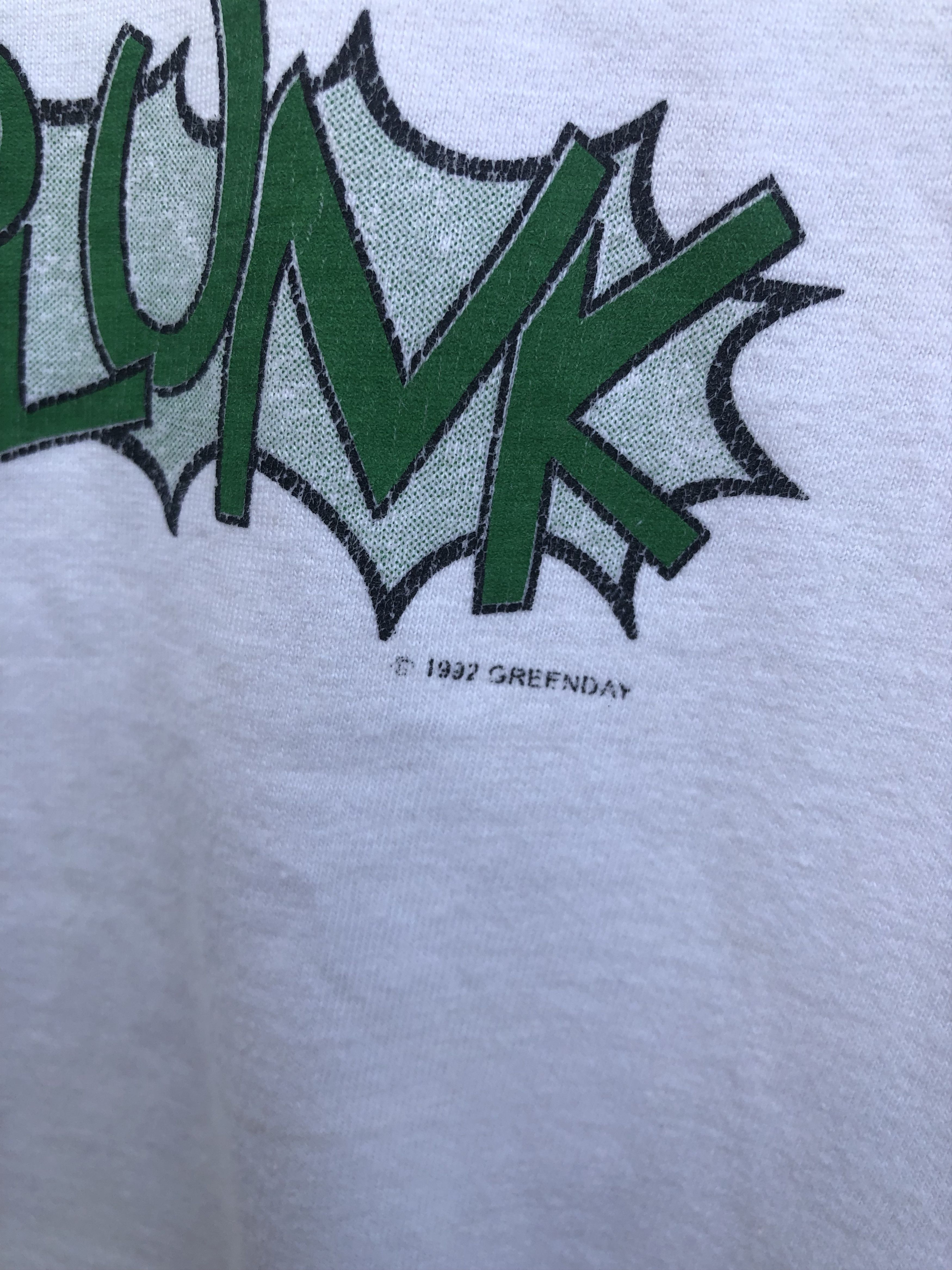 Band Tees Vintage 90s Green Day "Kerplunk" Album Tshirt Size US M / EU 48-50 / 2 - 5 Thumbnail