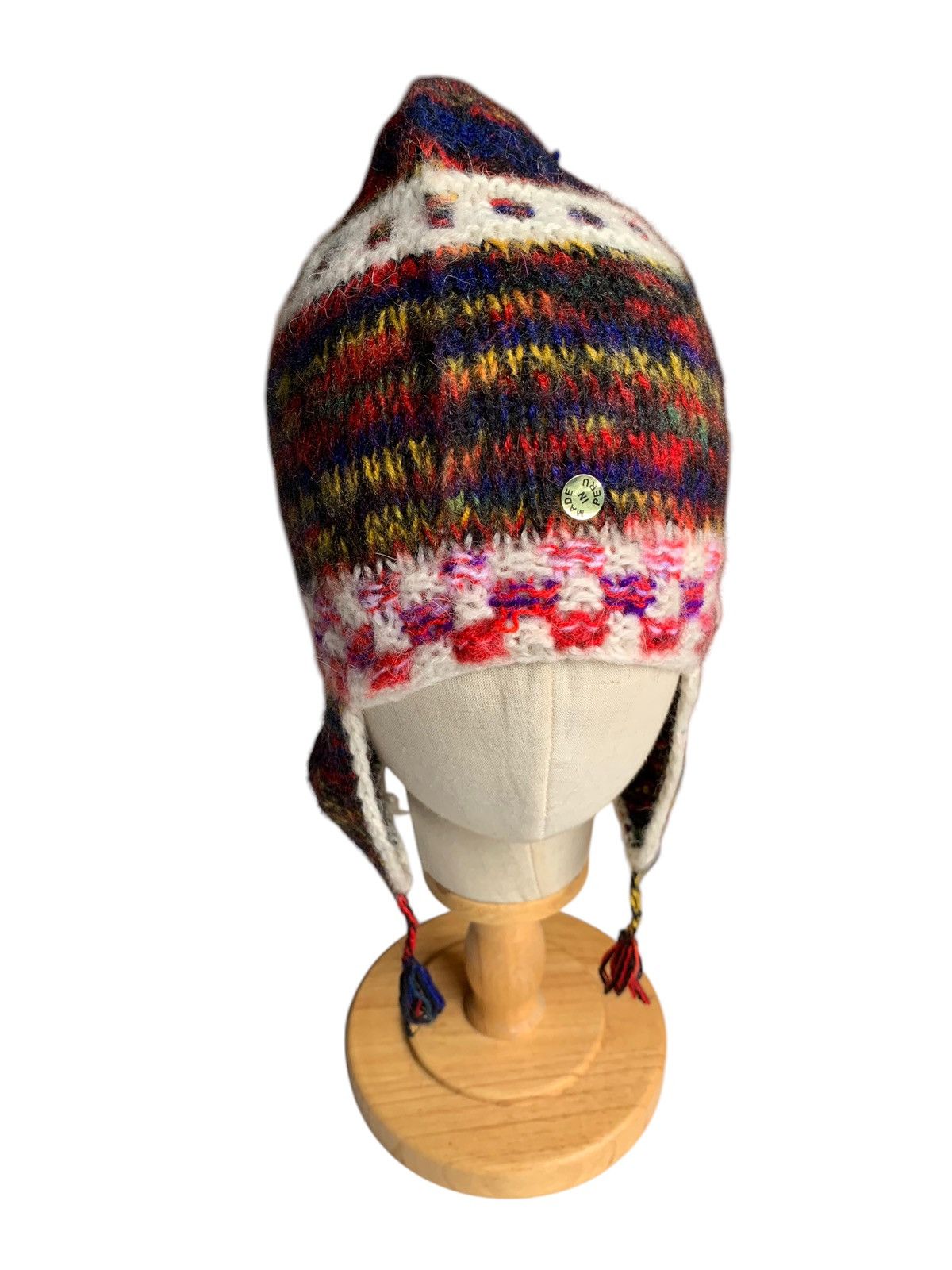 Japanese Brand × Kapital × Vintage Knitted Crochet Hippies Style Winter Sessions Beanie hats Size ONE SIZE - 4 Thumbnail