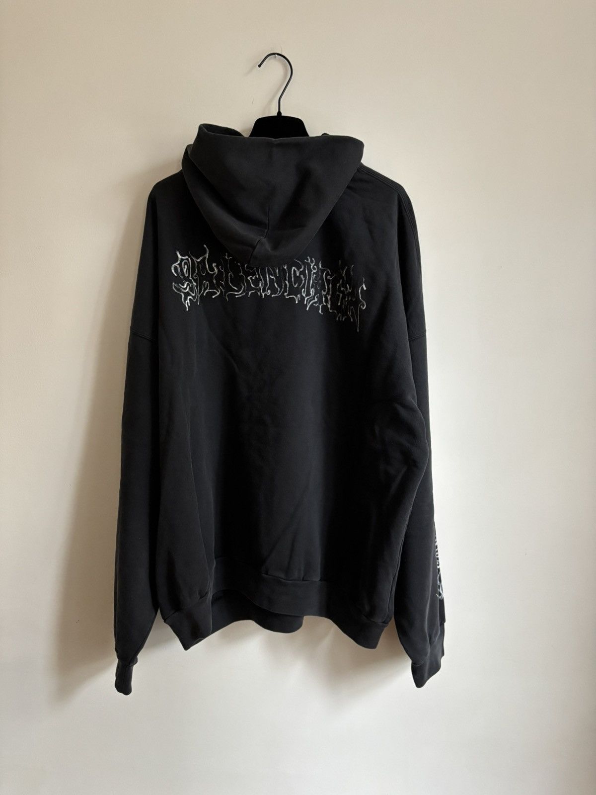 Balenciaga Metal outline hoodie Size US L / EU 52-54 / 3 - 4 Thumbnail